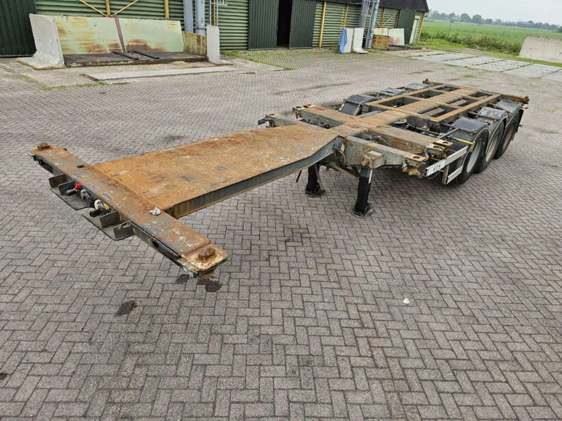 Pacton MFCC Multi - Lifting axle - 2x20FT / 40FTHC / 45FTHC - Container/ Wechselfahrgestell Auflieger: das Bild 1 Pacton MFCC Multi - Lifting axle - 2x20FT / 40FTHC / 45FTHC - Container/ Wechselfahrgestell Auflieger: das Bild 1