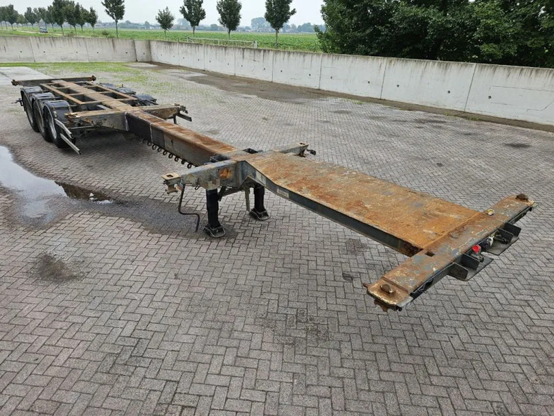 Pacton MFCC Multi - Lifting axle - 2x20FT / 40FTHC / 45FTHC - Container/ Wechselfahrgestell Auflieger: das Bild 5 Pacton MFCC Multi - Lifting axle - 2x20FT / 40FTHC / 45FTHC - Container/ Wechselfahrgestell Auflieger: das Bild 5