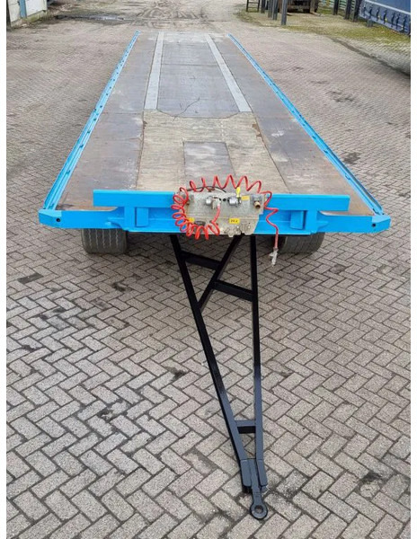 Van Hool 13.60 M LONG - 1 M HIGH - SUPER SINGLE TIRES - DRUM BRAKES - Pritschenanhänger/ Plattformanhänger: das Bild 2 Van Hool 13.60 M LONG - 1 M HIGH - SUPER SINGLE TIRES - DRUM BRAKES - Pritschenanhänger/ Plattformanhänger: das Bild 2