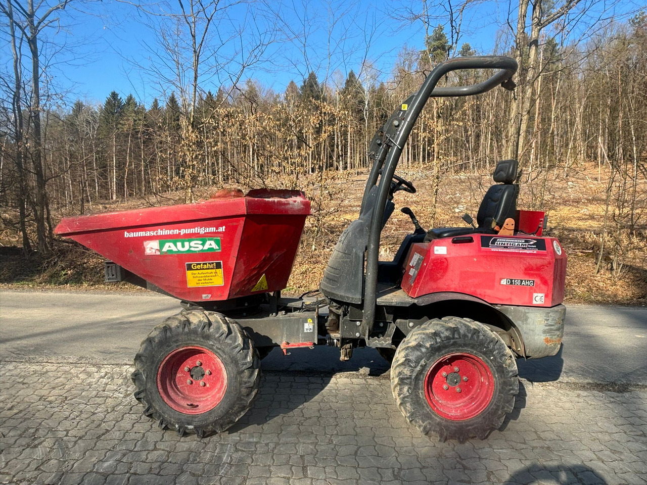 AUSA D 150 AHG - Mini-Kipper: das Bild 1 AUSA D 150 AHG - Mini-Kipper: das Bild 1