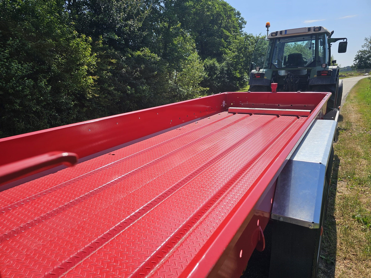 Tieflader Anhänger Fliegl TTS-H 100 / Hangler TPS 2: das Bild 8