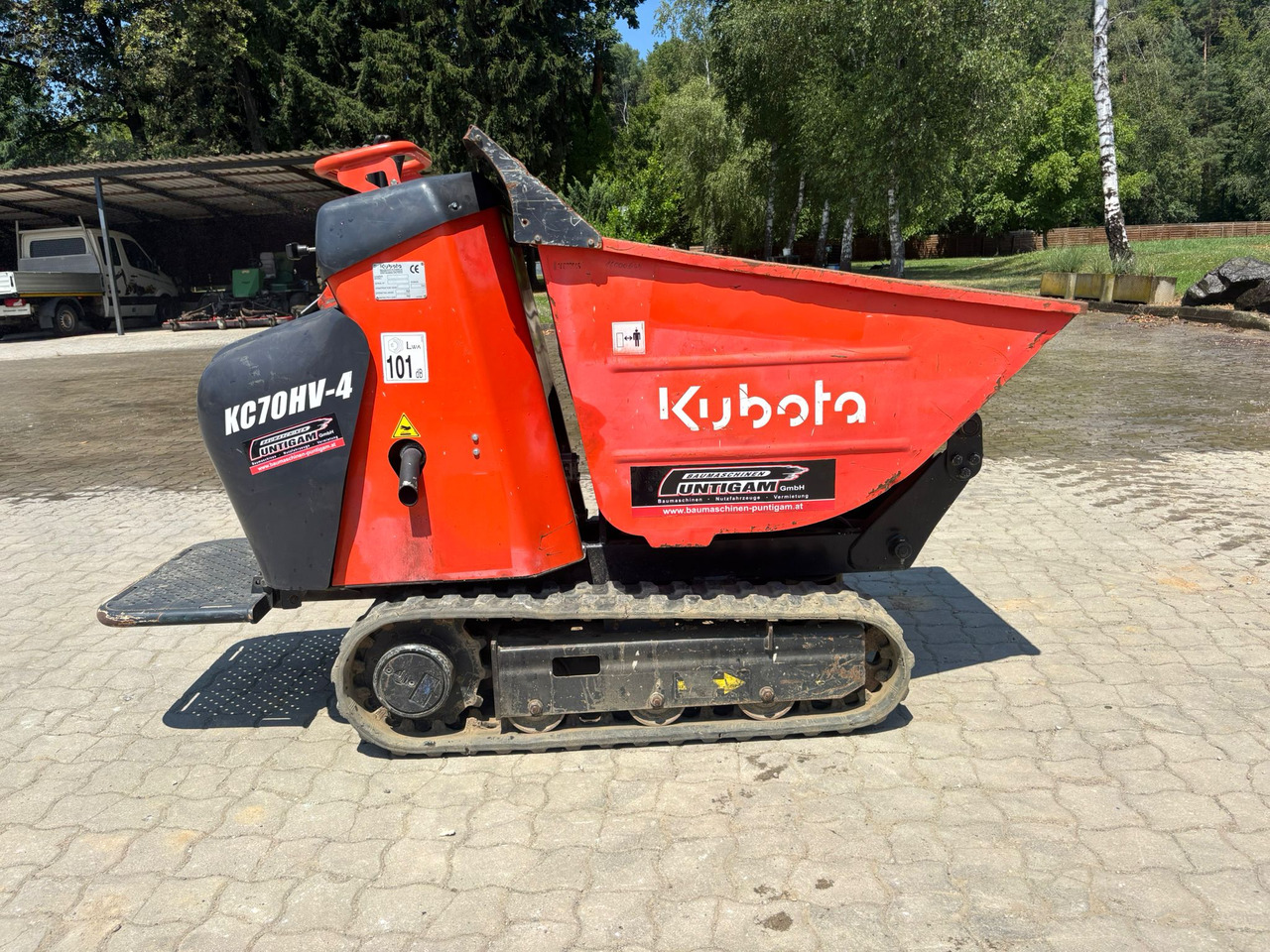 KUBOTA KC 70 - Mini-Kipper: das Bild 1 KUBOTA KC 70 - Mini-Kipper: das Bild 1