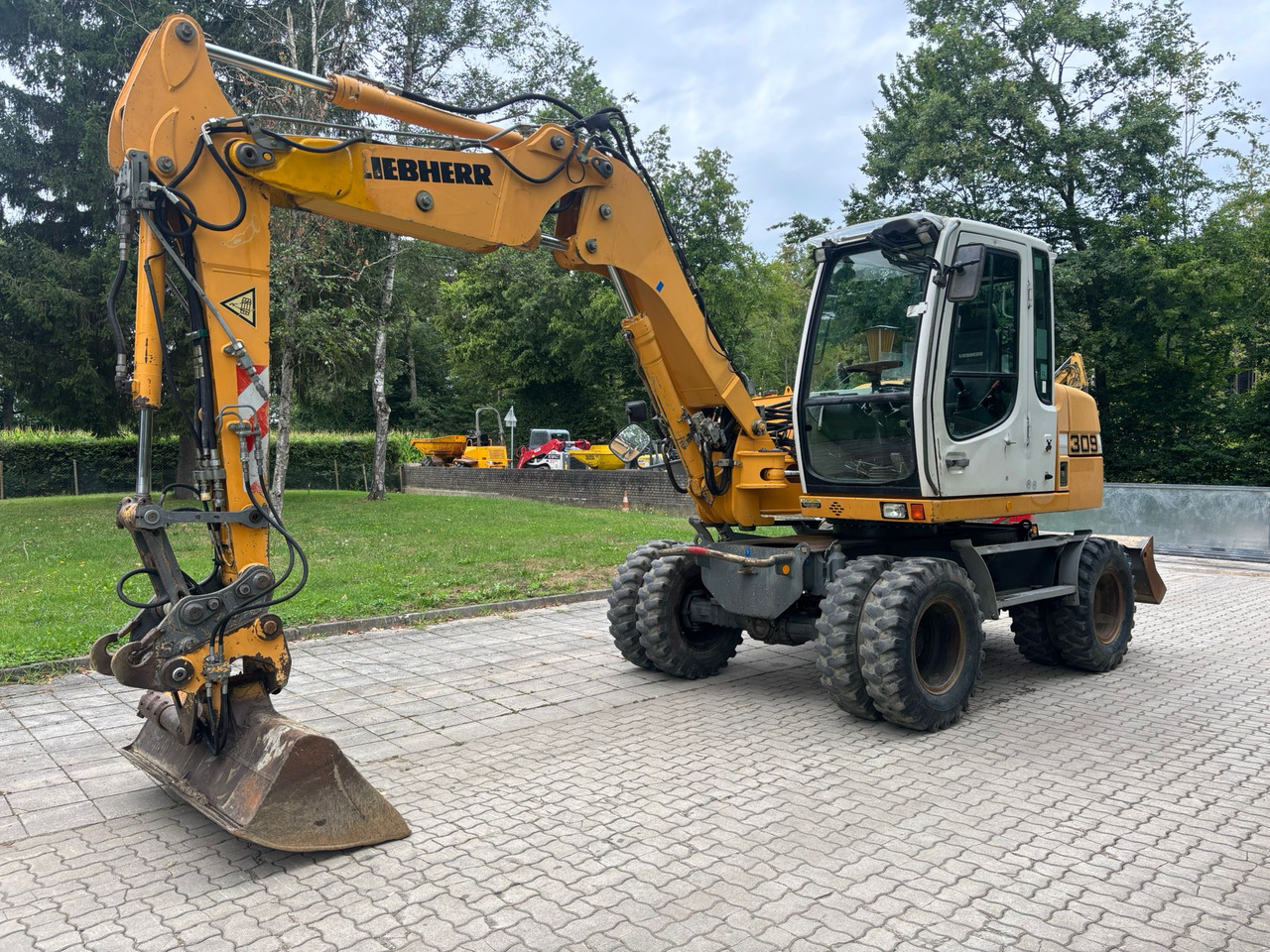 LIEBHERR A 309 Litronic - Mobilbagger: das Bild 3 LIEBHERR A 309 Litronic - Mobilbagger: das Bild 3