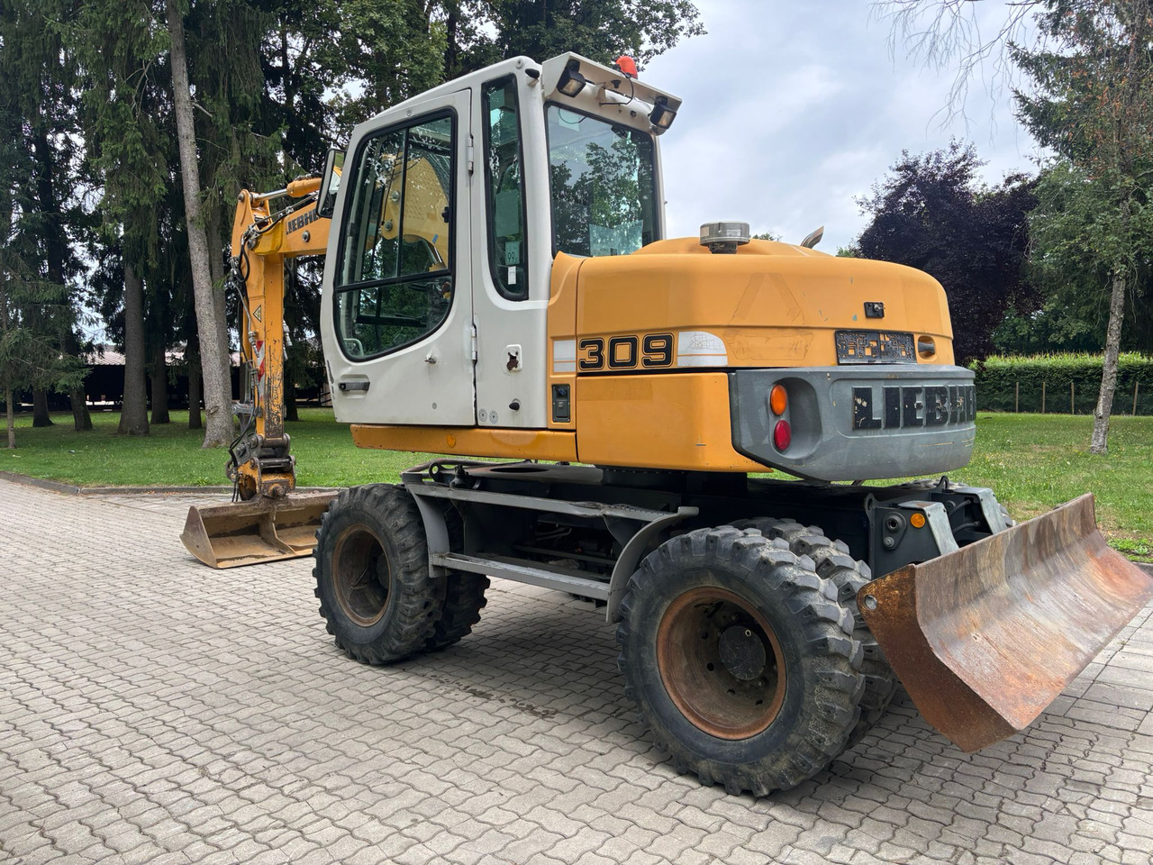 LIEBHERR A 309 Litronic - Mobilbagger: das Bild 5 LIEBHERR A 309 Litronic - Mobilbagger: das Bild 5