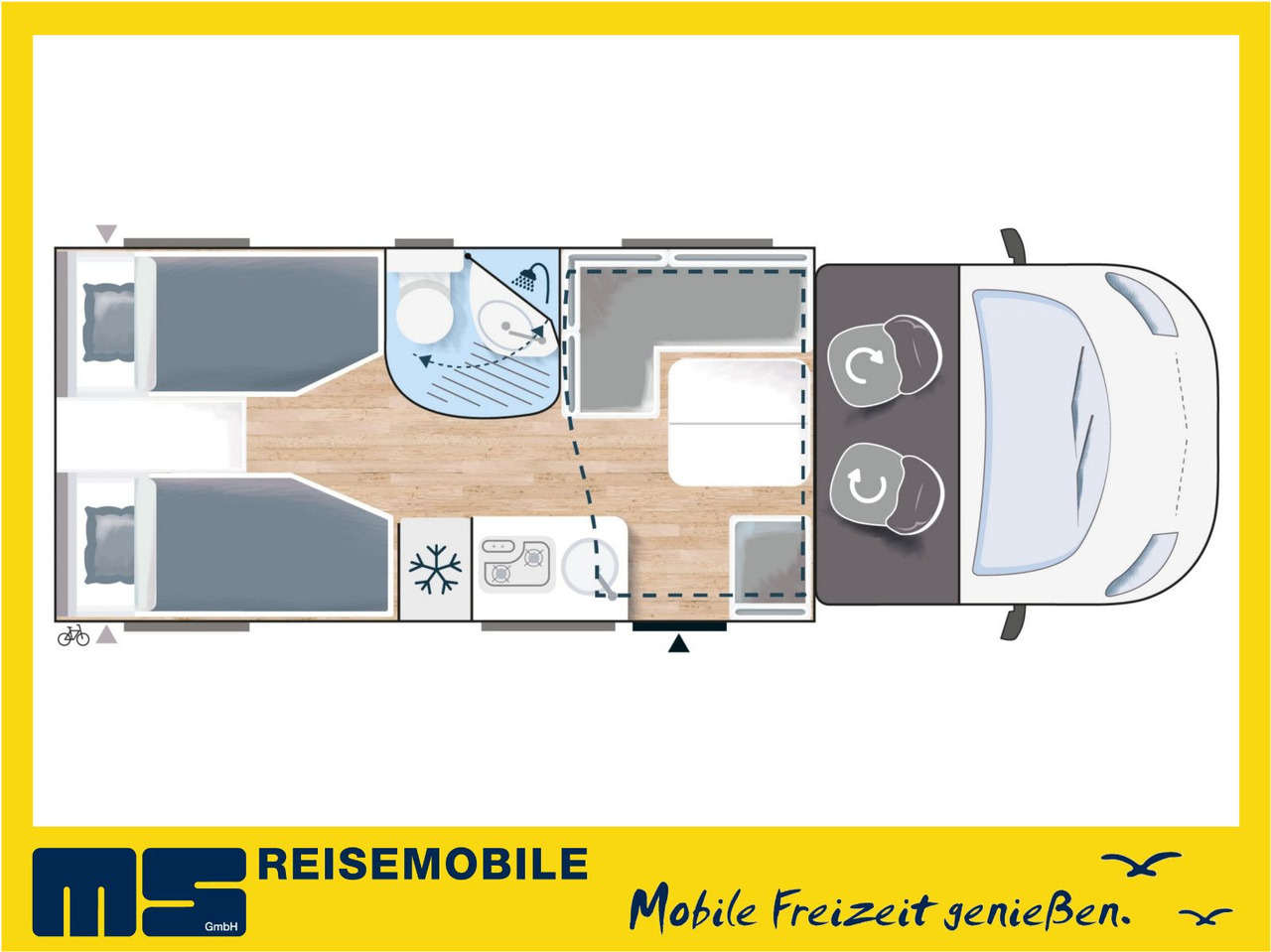 Chausson 627 TITANIUM / EINZELBETTEN & 2P. HUBBETT - Teilintegriertes Wohnmobil: das Bild 1 Chausson 627 TITANIUM / EINZELBETTEN & 2P. HUBBETT - Teilintegriertes Wohnmobil: das Bild 1