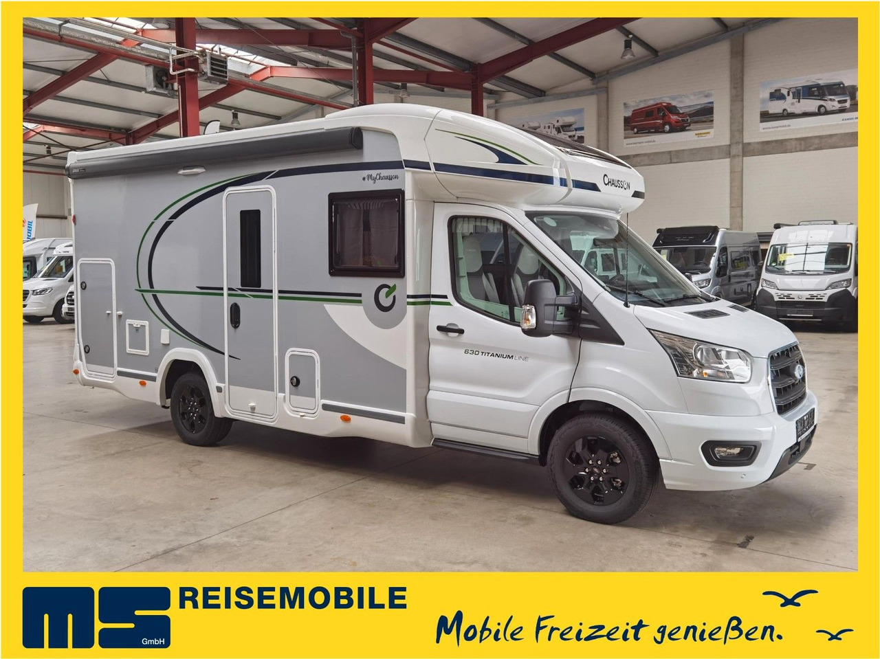 Chausson 630 TITANIUM / - 2026 - / EINZEL. - HUBBETTEN - Teilintegriertes Wohnmobil: das Bild 1 Chausson 630 TITANIUM / - 2026 - / EINZEL. - HUBBETTEN - Teilintegriertes Wohnmobil: das Bild 1
