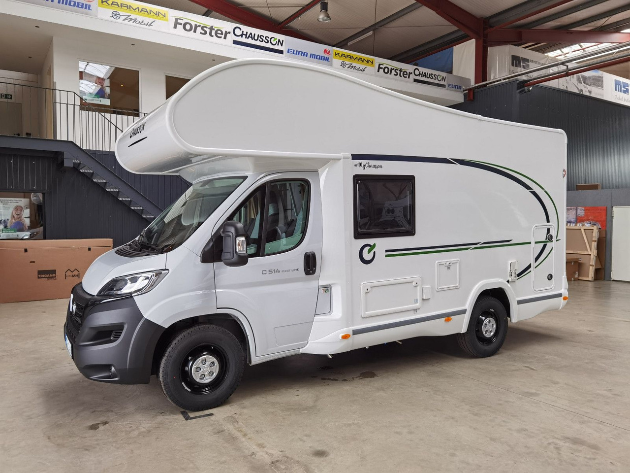 Alkoven Wohnmobil Chausson C 514 FIRST LINE /140PS / ZUBEHÖR- PAKET / 5.99M: das Bild 6