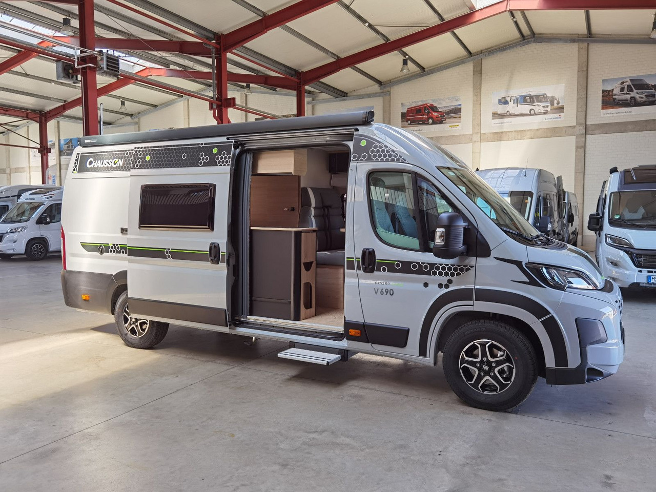 Chausson V690 SPORT LINE /-2025-/ 140PS- 8G / XXL-HUBBETT - Camper Van: das Bild 5 Chausson V690 SPORT LINE /-2025-/ 140PS- 8G / XXL-HUBBETT - Camper Van: das Bild 5