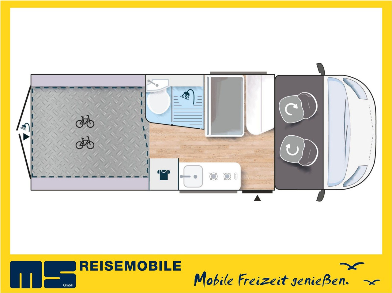 Chausson V690 SPORT LINE / -2026- / XXL-HUBBETT E-BIKE GA - Camper Van: das Bild 2 Chausson V690 SPORT LINE / -2026- / XXL-HUBBETT E-BIKE GA - Camper Van: das Bild 2