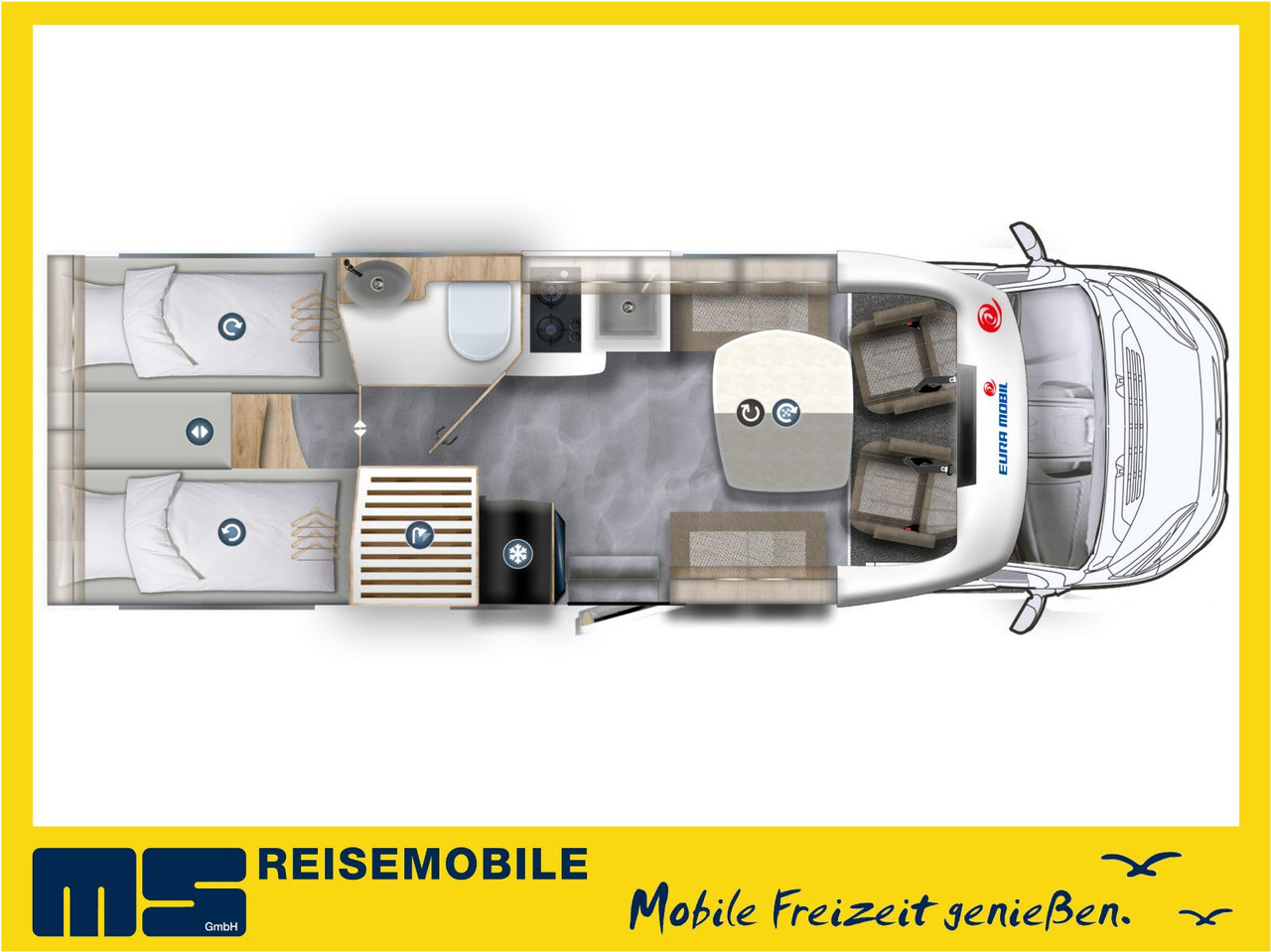 Eura Mobil PROFILA T 720 EF /MOD. 2026/ 180PS-8G.AUTOMATIK - Teilintegriertes Wohnmobil: das Bild 1 Eura Mobil PROFILA T 720 EF /MOD. 2026/ 180PS-8G.AUTOMATIK - Teilintegriertes Wohnmobil: das Bild 1