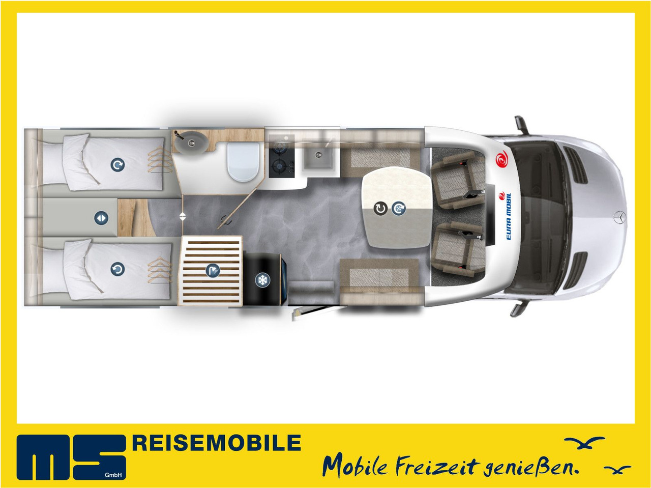 Eura Mobil PROFILA T 726 EF FREESTYLE -SONDERMODELL 2026 - Teilintegriertes Wohnmobil: das Bild 2 Eura Mobil PROFILA T 726 EF FREESTYLE -SONDERMODELL 2026 - Teilintegriertes Wohnmobil: das Bild 2
