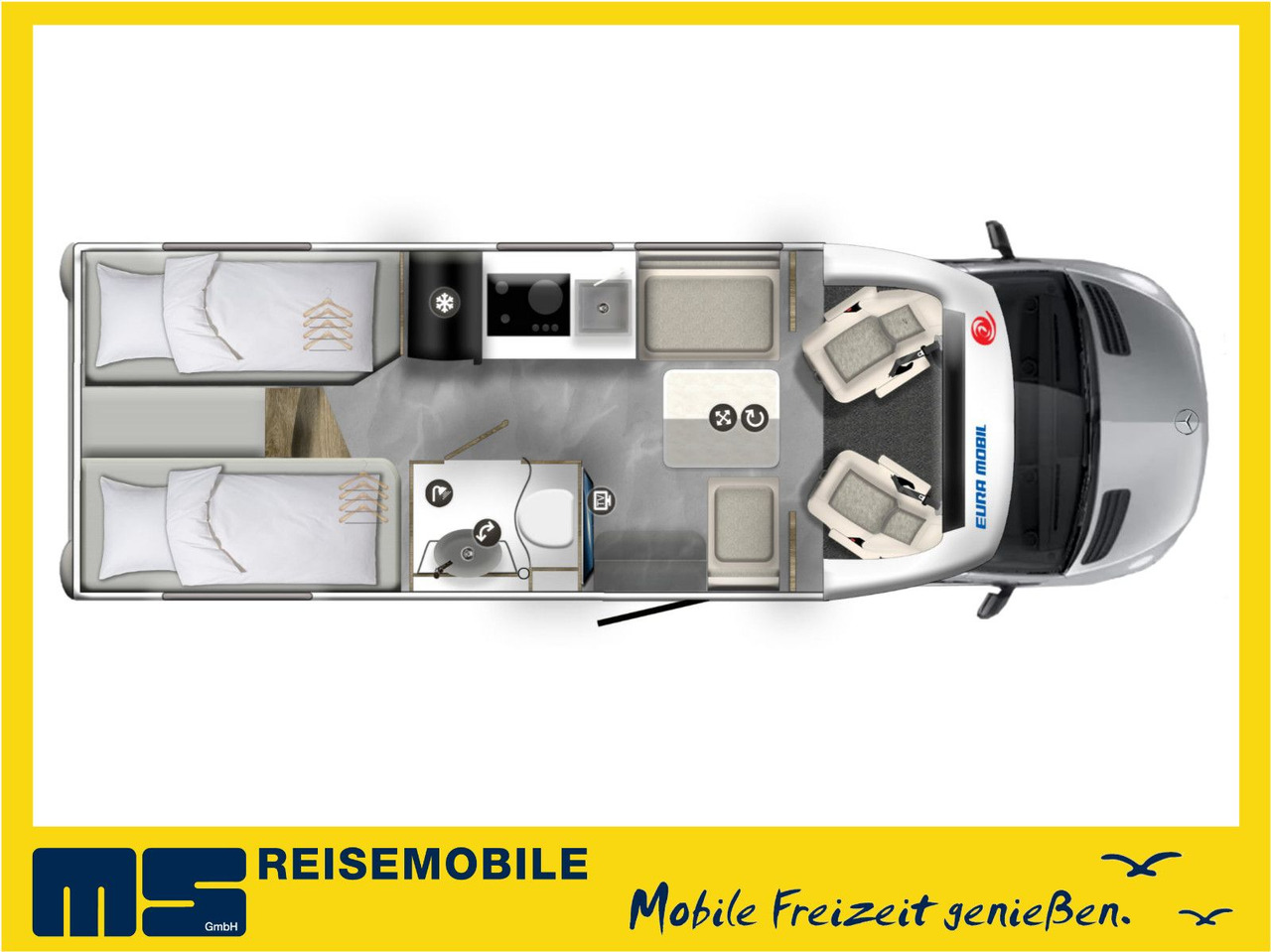 Eura Mobil XTURA 686 EF / MODELL 2026 /4x4 /TOP-AUSSTATTUNG - Teilintegriertes Wohnmobil: das Bild 2 Eura Mobil XTURA 686 EF / MODELL 2026 /4x4 /TOP-AUSSTATTUNG - Teilintegriertes Wohnmobil: das Bild 2