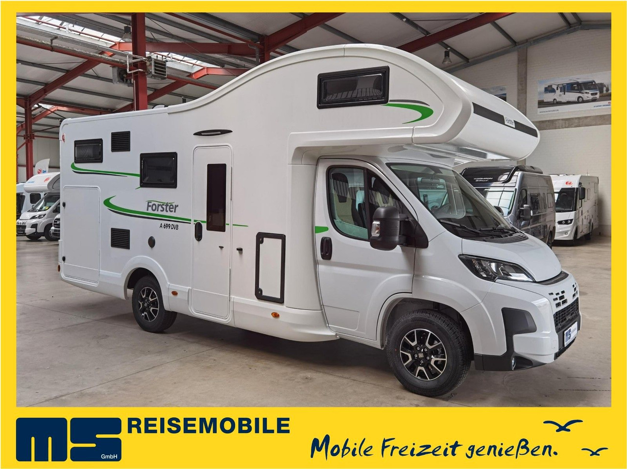 Forster A 699 DVB / -2025- / 140PS / DOPPEL - STOCKBETT - Alkoven Wohnmobil: das Bild 1 Forster A 699 DVB / -2025- / 140PS / DOPPEL - STOCKBETT - Alkoven Wohnmobil: das Bild 1