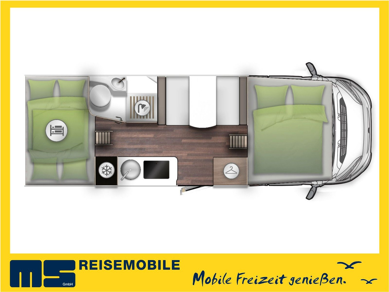 Forster A 699 DVB / -2026- / 165PS-8G AUTOMATIK - Alkoven Wohnmobil: das Bild 2 Forster A 699 DVB / -2026- / 165PS-8G AUTOMATIK - Alkoven Wohnmobil: das Bild 2