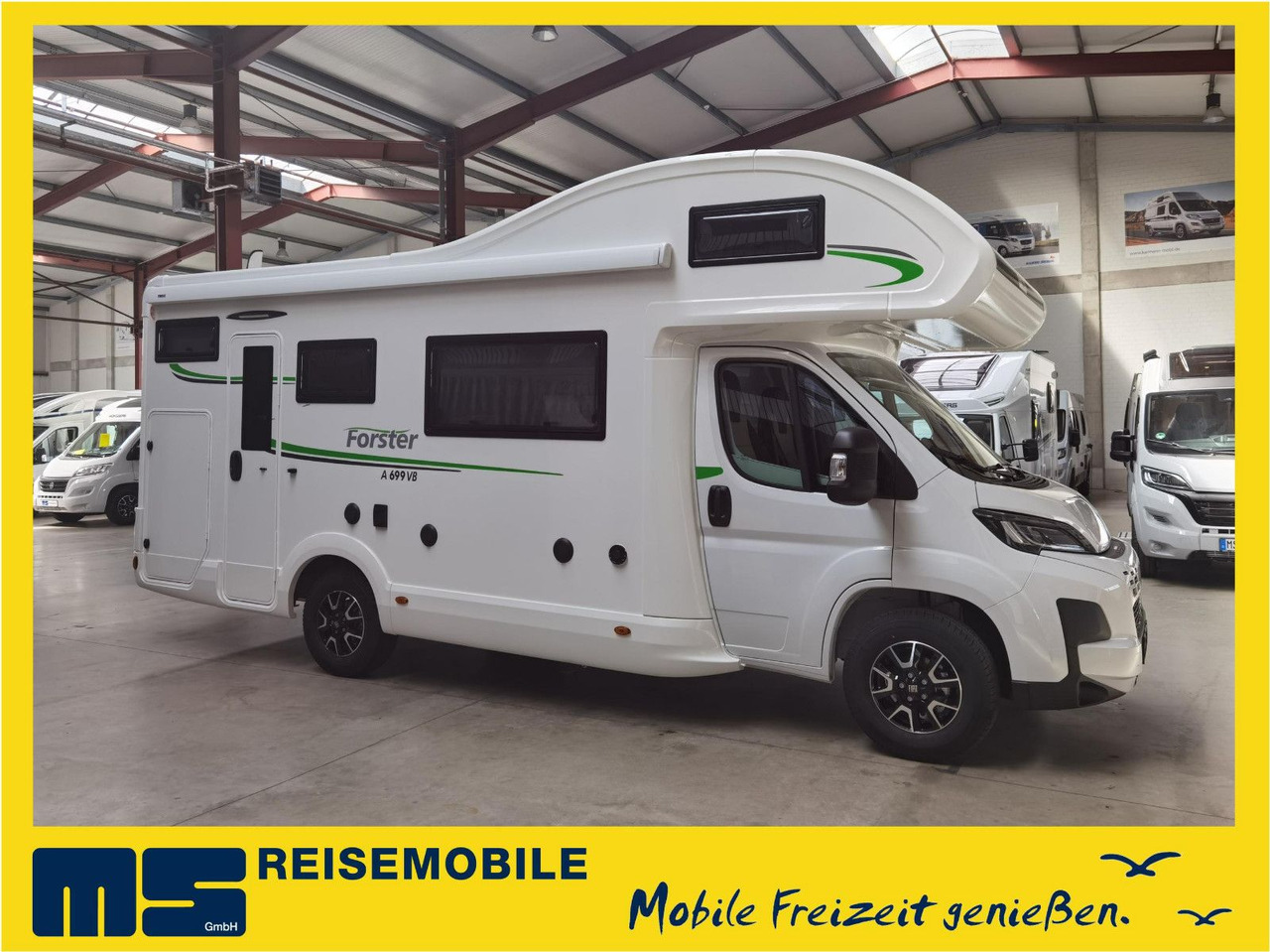 Forster A 699 VB / Modell 2025 / 140PS / AUTOMATIK - Alkoven Wohnmobil: das Bild 1 Forster A 699 VB / Modell 2025 / 140PS / AUTOMATIK - Alkoven Wohnmobil: das Bild 1
