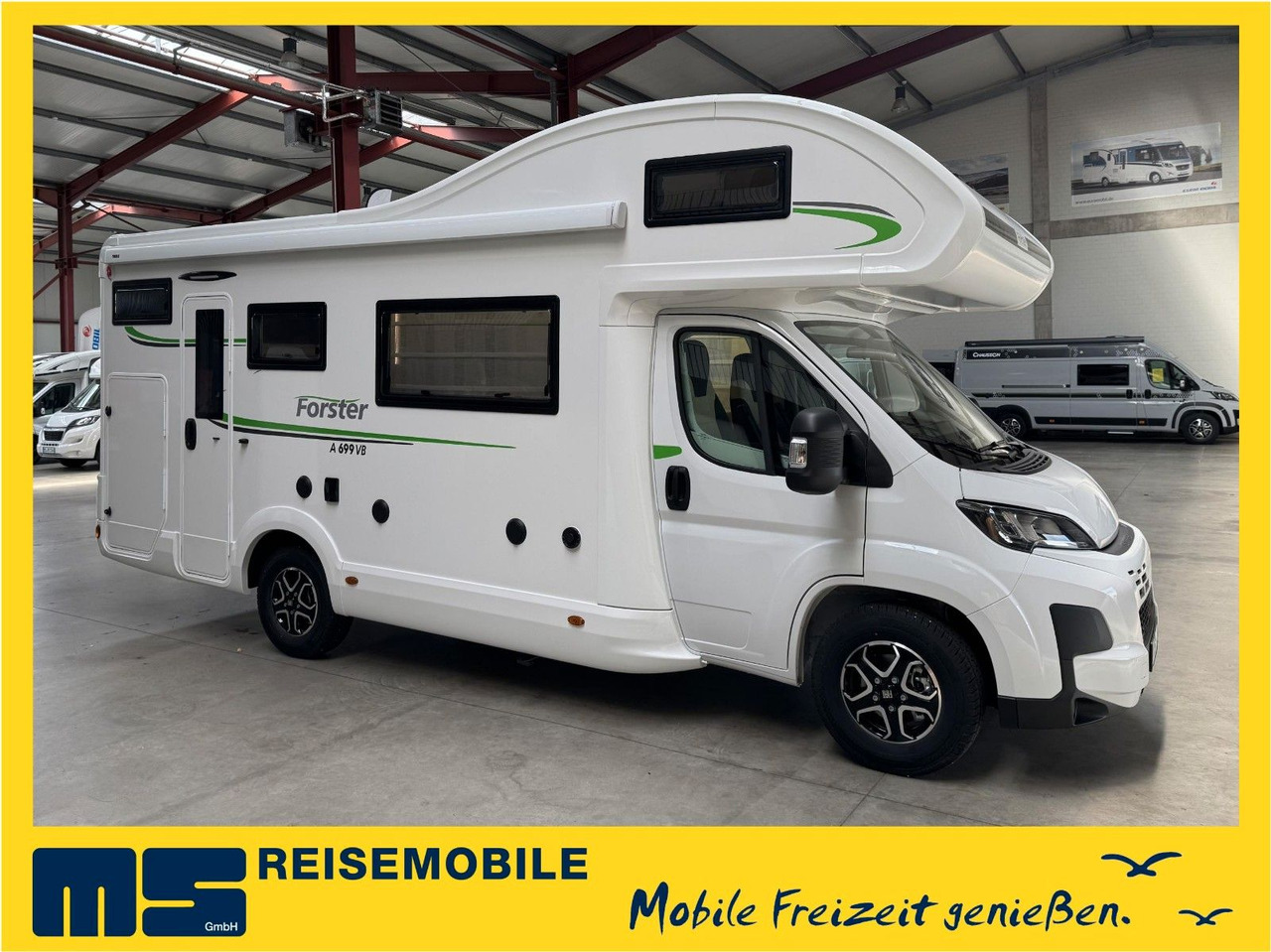 Forster A 699 VB / Modell 2025 / 140PS / AUTOMATIK - Alkoven Wohnmobil: das Bild 1 Forster A 699 VB / Modell 2025 / 140PS / AUTOMATIK - Alkoven Wohnmobil: das Bild 1