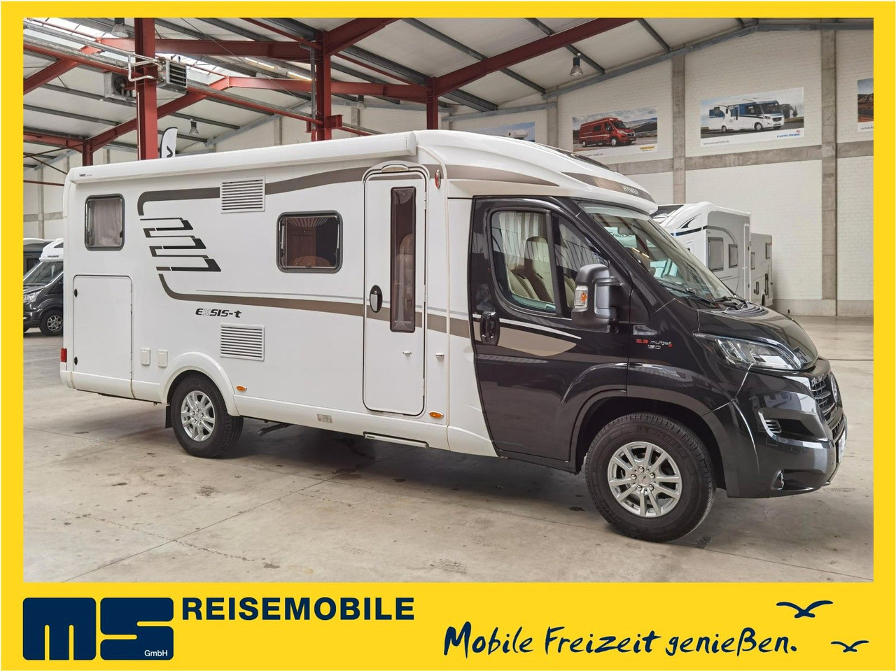 HYMER / ERIBA / HYMERCAR EXSIS T 588 / SAT / AHK / NAVI / EINZELBETTEN - Teilintegriertes Wohnmobil: das Bild 1 HYMER / ERIBA / HYMERCAR EXSIS T 588 / SAT / AHK / NAVI / EINZELBETTEN - Teilintegriertes Wohnmobil: das Bild 1