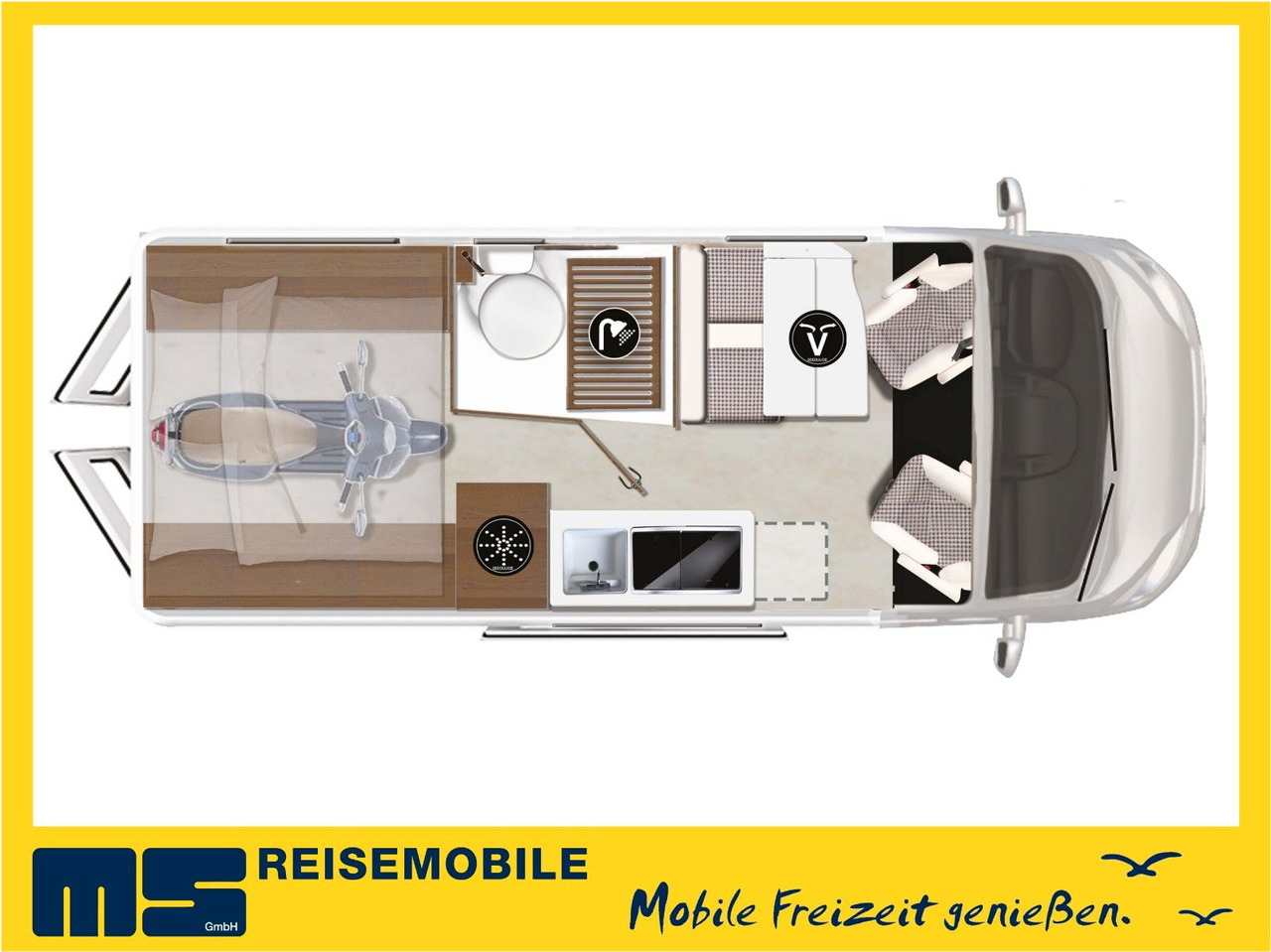 Karmann DAVIS 630 LIFESTYLE /- 2026- / XXL-HUBBETT-BIKE. - Camper Van: das Bild 2 Karmann DAVIS 630 LIFESTYLE /- 2026- / XXL-HUBBETT-BIKE. - Camper Van: das Bild 2