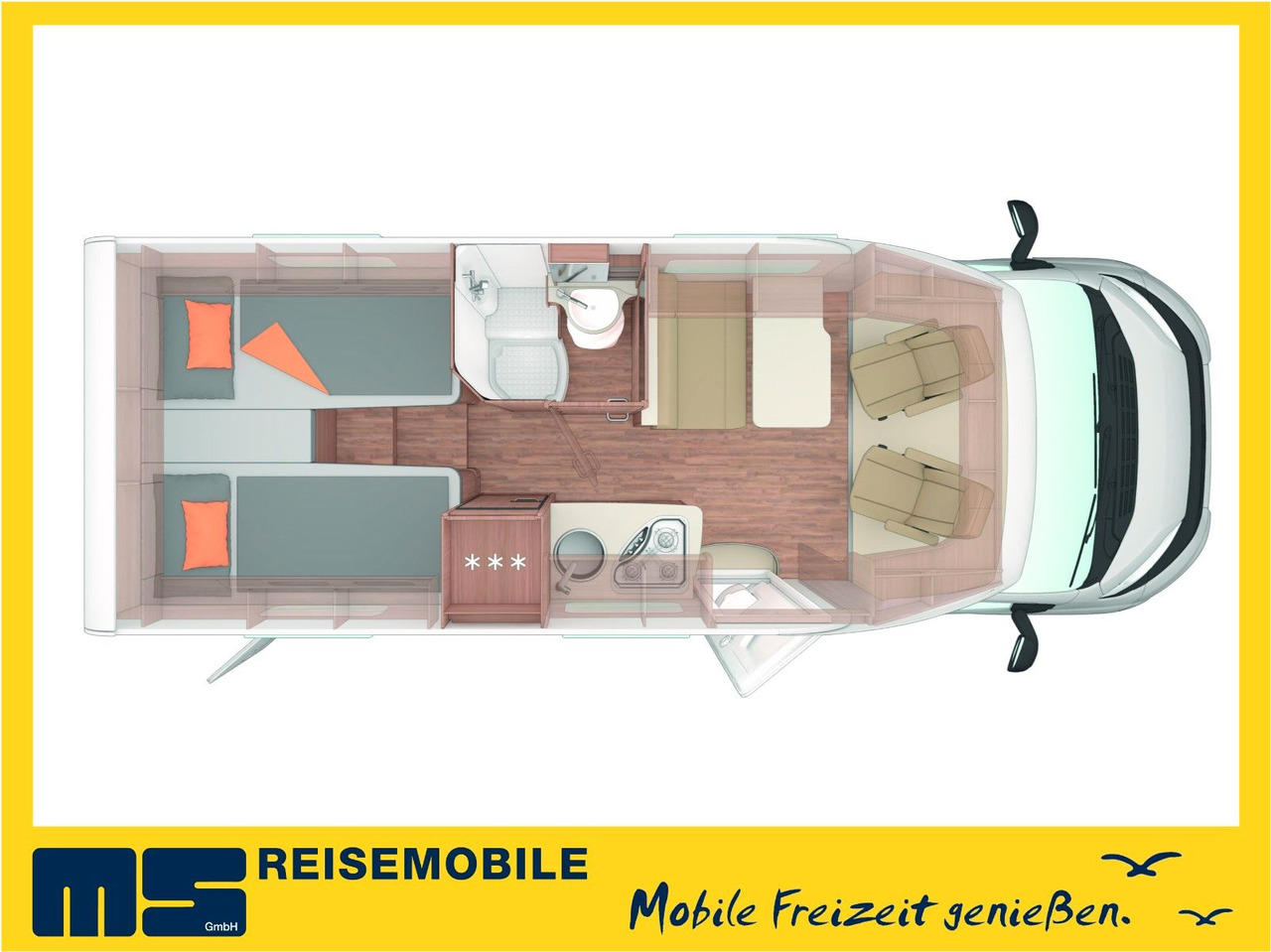 Weinsberg CARACOMPACT 600 MEG EDITION PEPPER / TOP-AUSSTAT - Teilintegriertes Wohnmobil: das Bild 2 Weinsberg CARACOMPACT 600 MEG EDITION PEPPER / TOP-AUSSTAT - Teilintegriertes Wohnmobil: das Bild 2