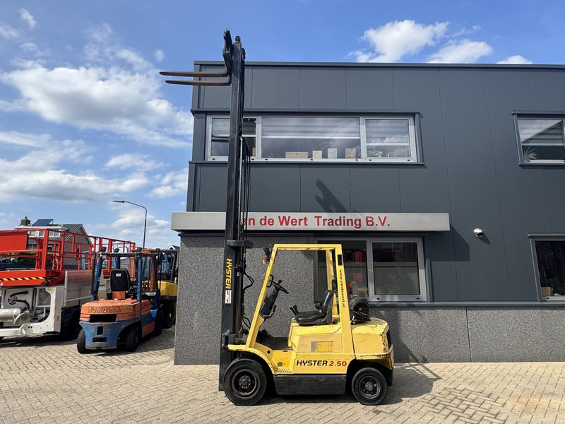 Treibgasstapler Hyster H2.50XM Triplo 470 Freelift / Sideshift LPG 1995: das Bild 7