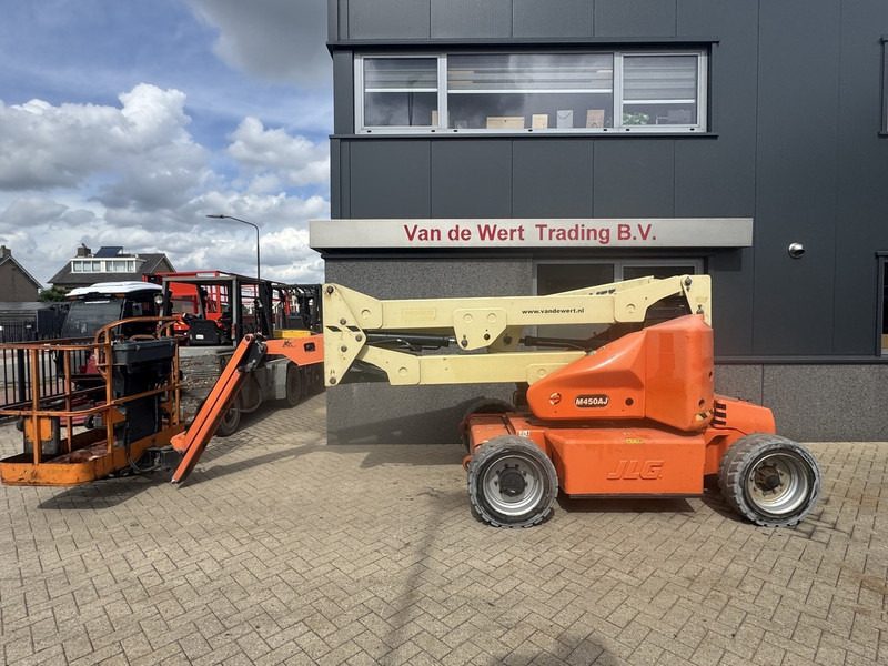 JLG M450AJ Knikarmhoogwerker / Arbeitsbuhne / Articulating Boom lift 15,5M Werkhoogte Hybride 2014 - Gelenkarmbühne: das Bild 1 JLG M450AJ Knikarmhoogwerker / Arbeitsbuhne / Articulating Boom lift 15,5M Werkhoogte Hybride 2014 - Gelenkarmbühne: das Bild 1