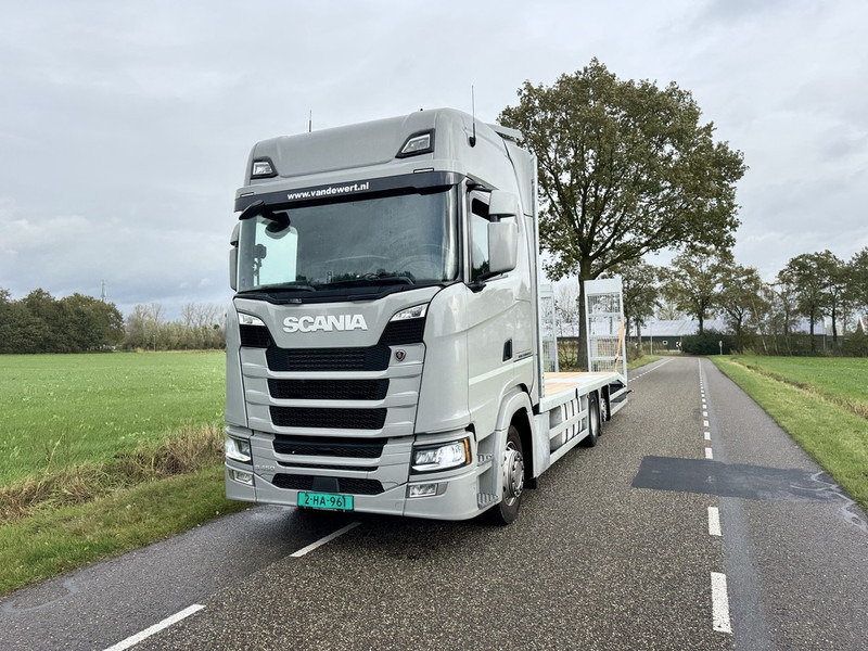 Scania S450 NGS 6X2 Machine Transporter / Oprij Vrachtwagen Euro 6 Automaat - Full Air - 2019 - APK 11-26 - Autotransporter LKW: das Bild 2 Scania S450 NGS 6X2 Machine Transporter / Oprij Vrachtwagen Euro 6 Automaat - Full Air - 2019 - APK 11-26 - Autotransporter LKW: das Bild 2