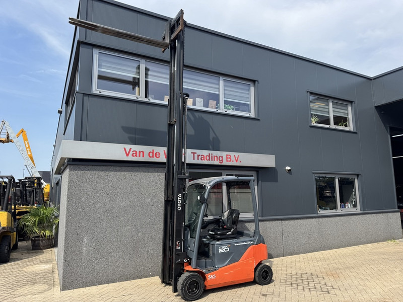 Elektrostapler Toyota 8FBM20T Triplo 470 Freelift / Sideshift Elektrisch 2017 6535Hours: das Bild 7