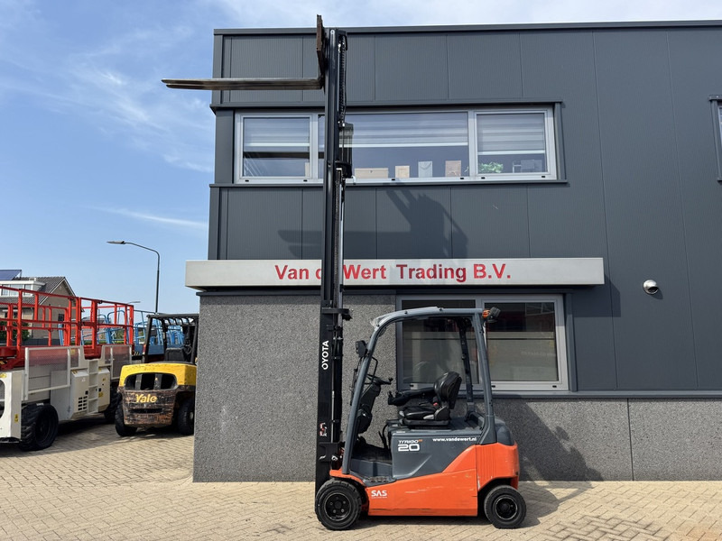 Elektrostapler Toyota 8FBM20T Triplo 470 Freelift / Sideshift Elektrisch 2017 6535Hours: das Bild 6