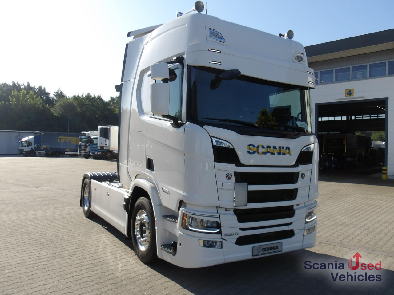 SCANIA R 500 A4x2NB / Kipp.Hydr. / Vollluft / Navi - Sattelzugmaschine: das Bild 1 SCANIA R 500 A4x2NB / Kipp.Hydr. / Vollluft / Navi - Sattelzugmaschine: das Bild 1