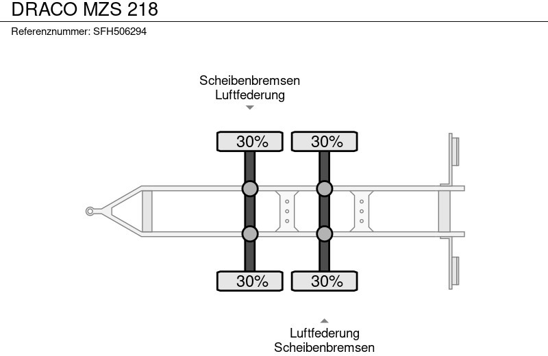 Koffer Anhänger DRACO MZS 218: das Bild 10