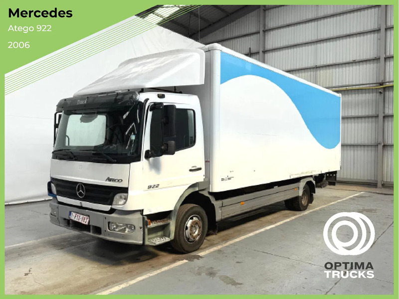 Mercedes-Benz Atego 922 DAUTEL LIFT / HAYON / BLATT-BLATT/LAMMES-LAMMES/ EURO3 / MANUAL - Koffer LKW: das Bild 1 Mercedes-Benz Atego 922 DAUTEL LIFT / HAYON / BLATT-BLATT/LAMMES-LAMMES/ EURO3 / MANUAL - Koffer LKW: das Bild 1