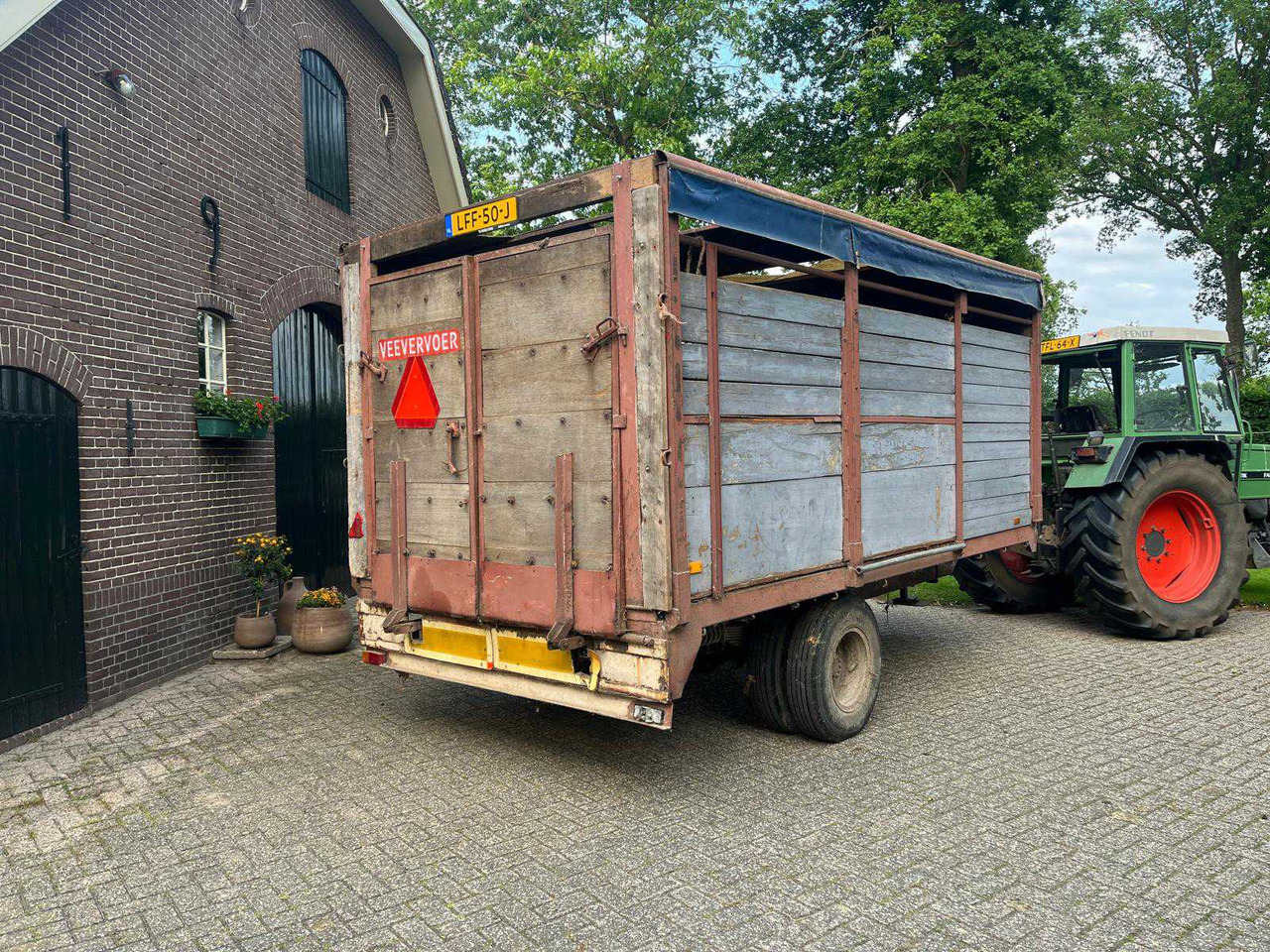 1980 Livestock trailer - Tiertransporter Anhänger: das Bild 1 1980 Livestock trailer - Tiertransporter Anhänger: das Bild 1