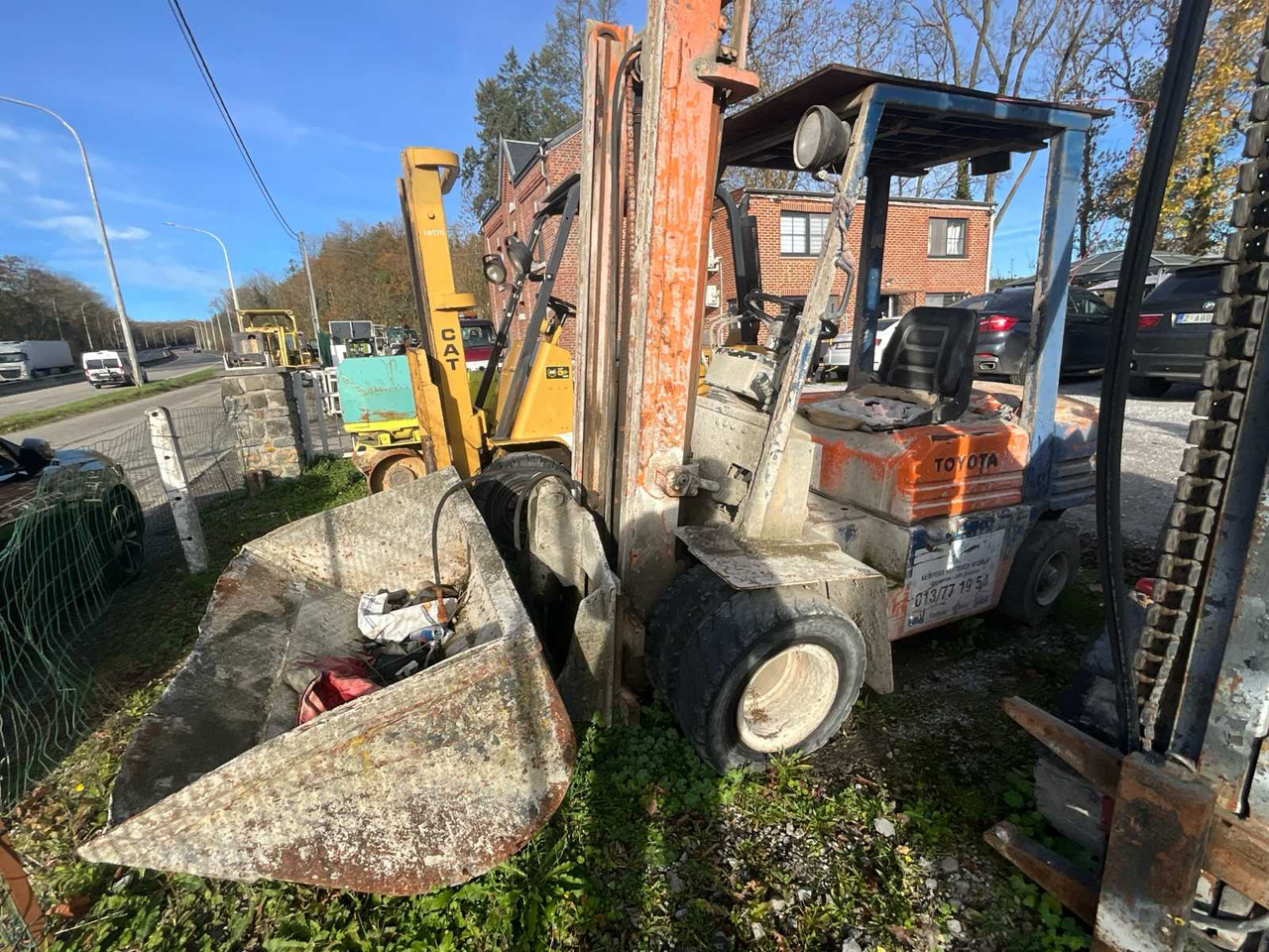 1992 TOYOTA 625FDF25 FORKLIFT - Gabelstapler: das Bild 2 1992 TOYOTA 625FDF25 FORKLIFT - Gabelstapler: das Bild 2