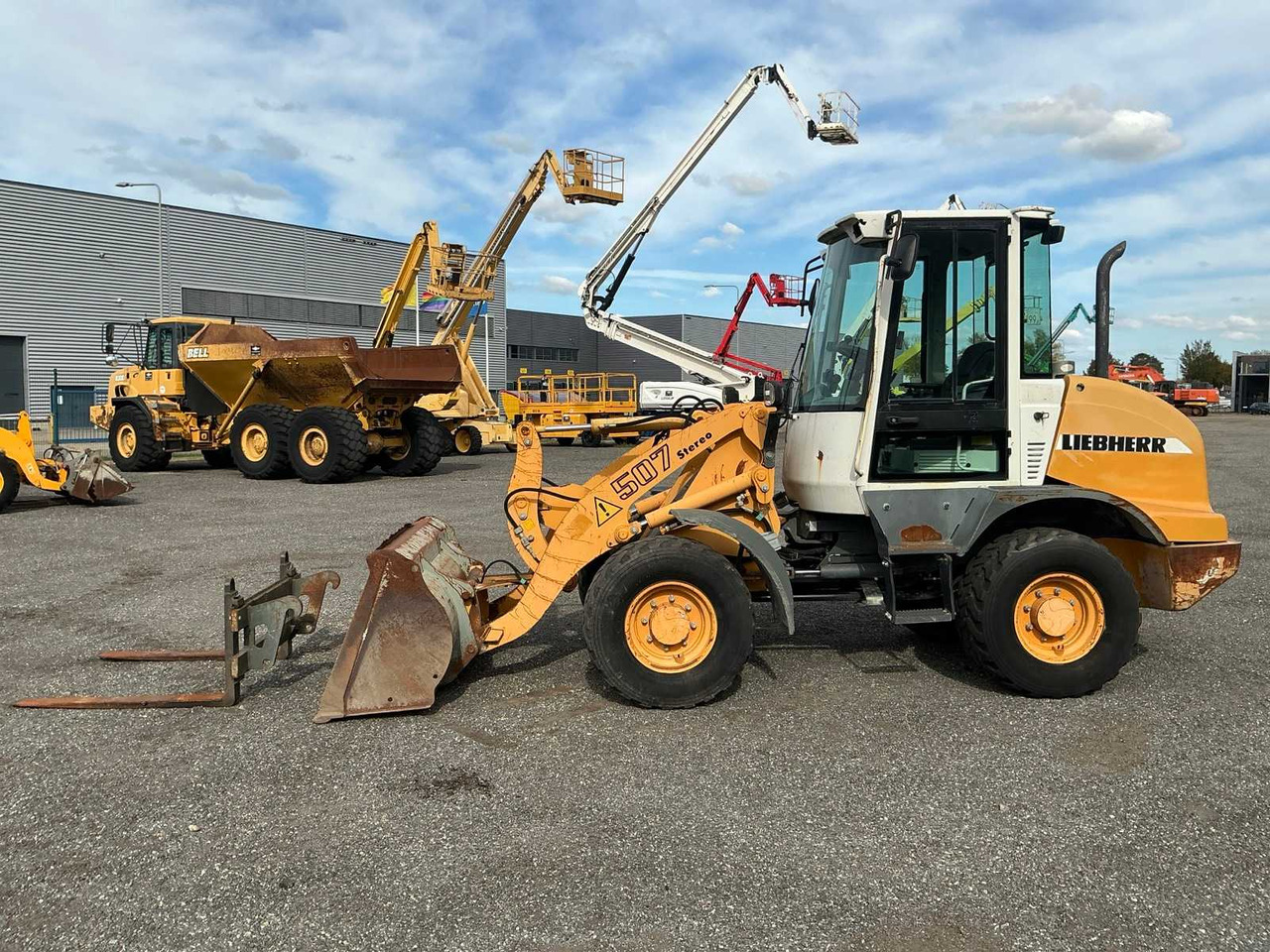 2006 LIEBHERR L 507 STEREO SHOVEL - Radlader: das Bild 2 2006 LIEBHERR L 507 STEREO SHOVEL - Radlader: das Bild 2