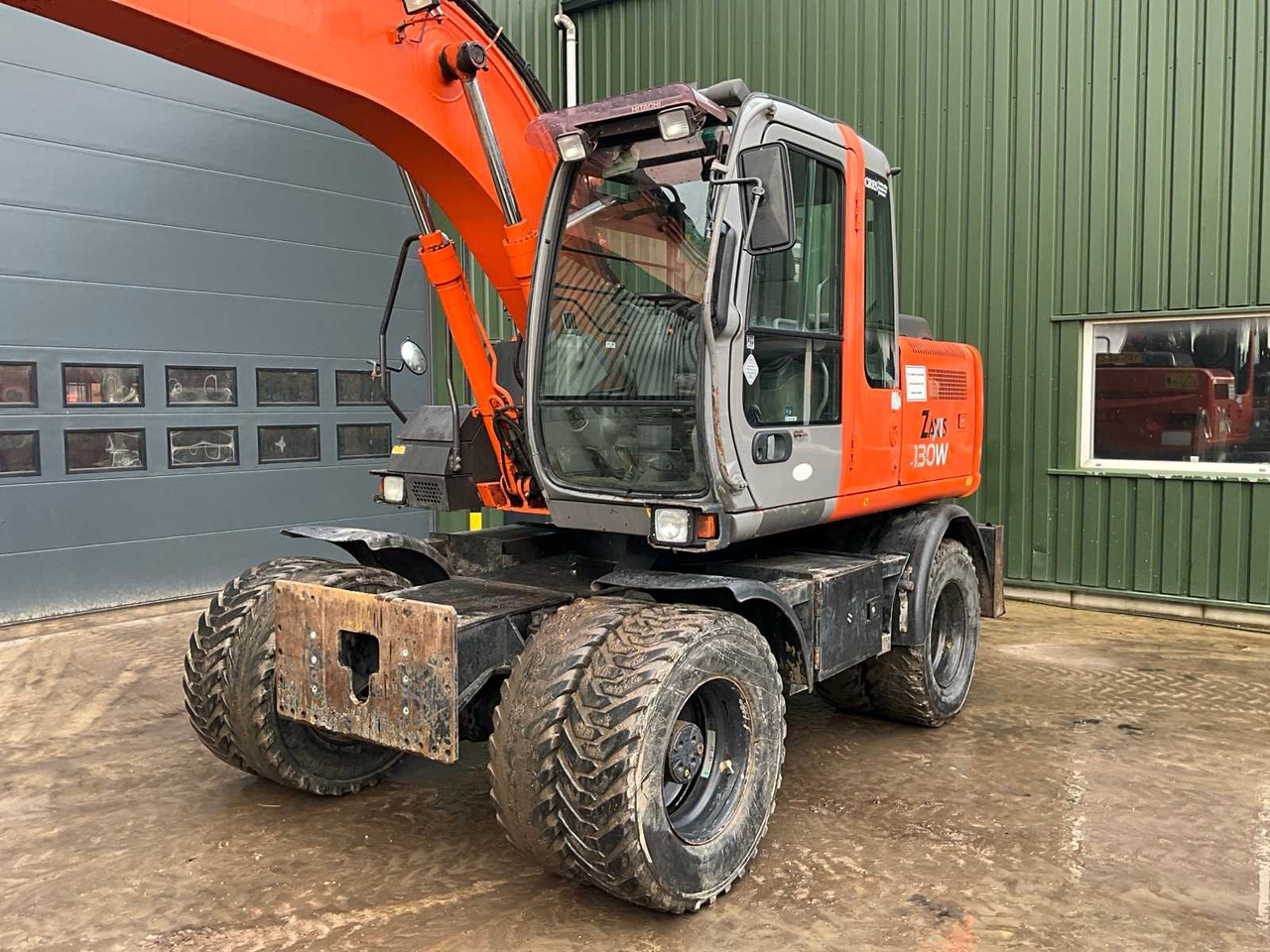 2007 HITACHI ZX130W WHEELED EXCAVATOR - Mobilbagger: das Bild 5 2007 HITACHI ZX130W WHEELED EXCAVATOR - Mobilbagger: das Bild 5