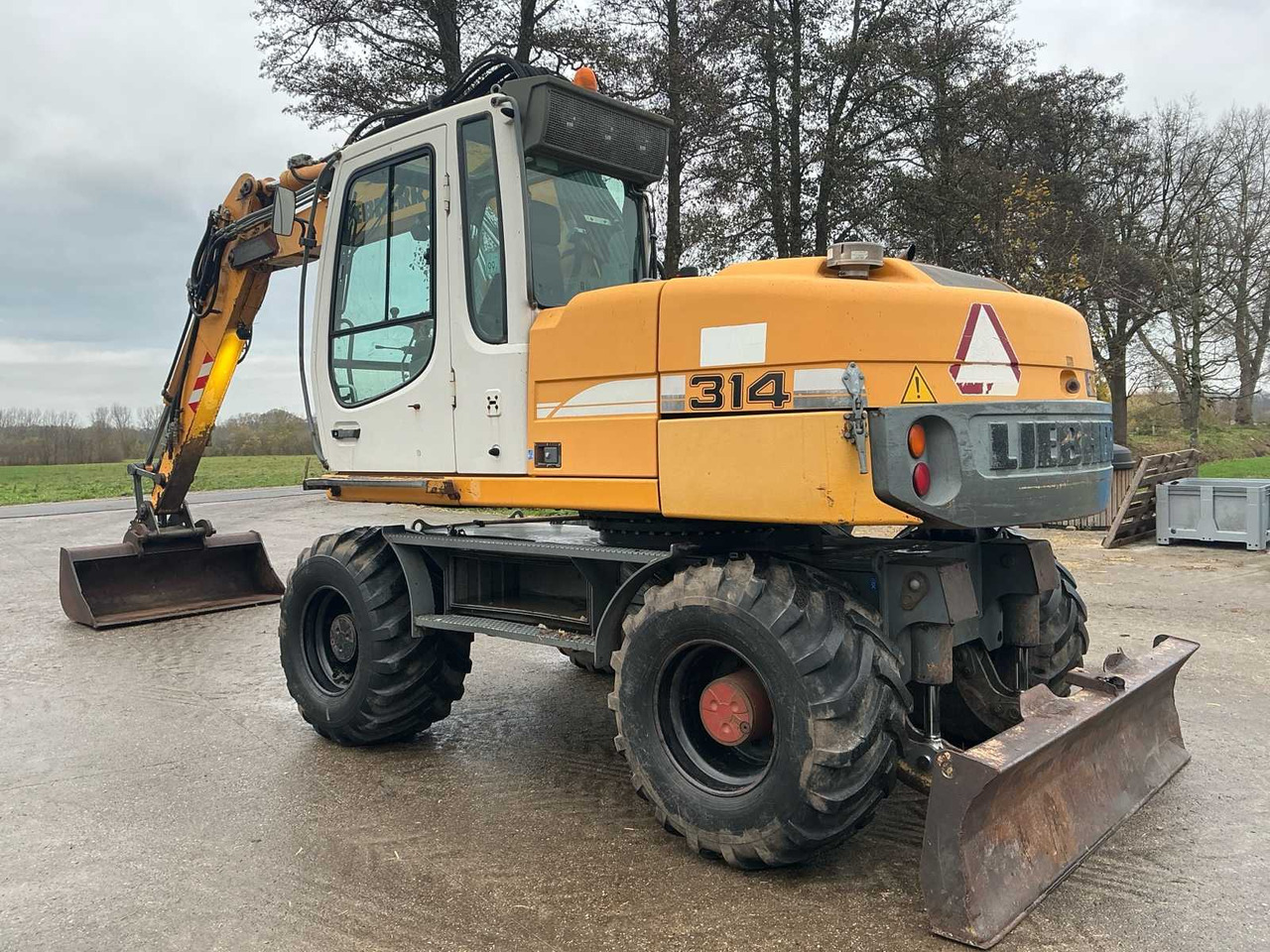 2007 LIEBHERR A314 LITRONIC WHEELED EXCAVATOR - Mobilbagger: das Bild 3 2007 LIEBHERR A314 LITRONIC WHEELED EXCAVATOR - Mobilbagger: das Bild 3