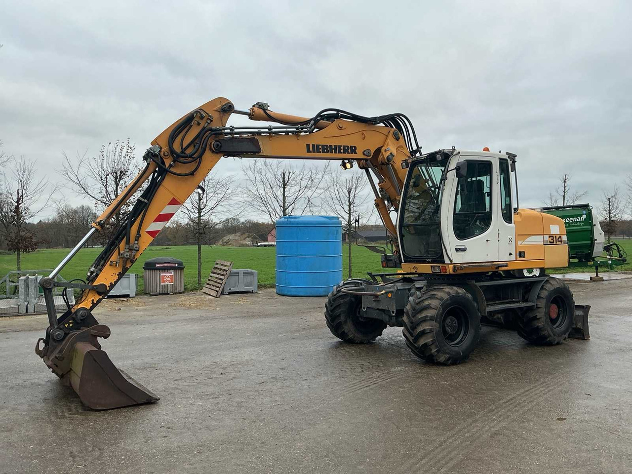 2007 LIEBHERR A314 LITRONIC WHEELED EXCAVATOR - Mobilbagger: das Bild 1 2007 LIEBHERR A314 LITRONIC WHEELED EXCAVATOR - Mobilbagger: das Bild 1