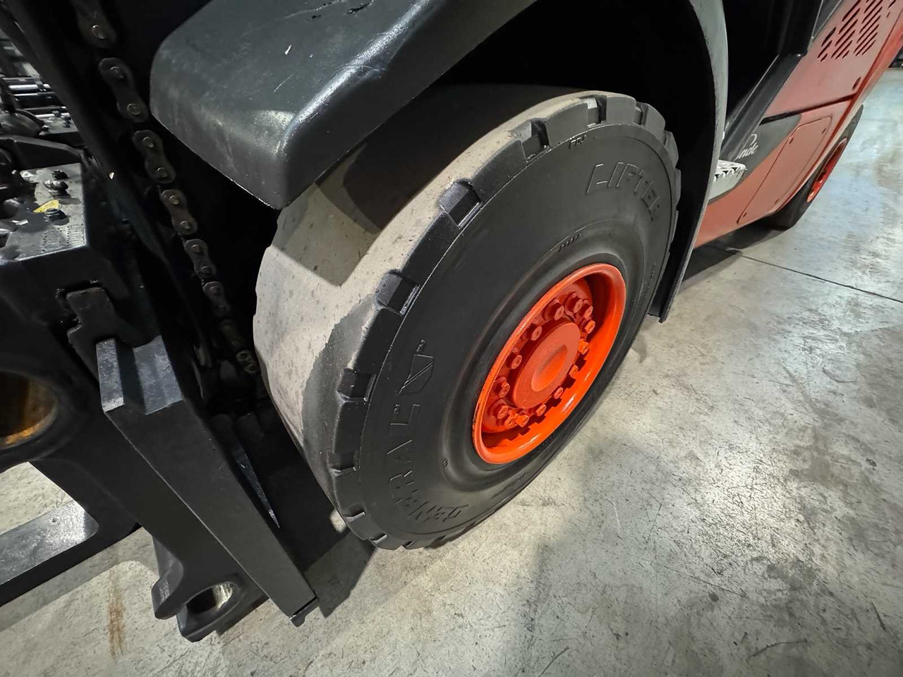 Gabelstapler 2015 LINDE H25D-02 2.500KG 3.+4TH VALVE FORK ADJUSTER DIESEL FORKLIFT FORKLIFT 10.925 HOURS.: das Bild 10