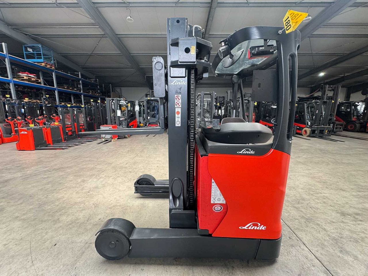2018 LINDE R20 2,000KG TRIPLEX 505CM RAVAS SCALE ELECTRIC FORKLIFT REACH TRUCK - Gabelstapler: das Bild 3 2018 LINDE R20 2,000KG TRIPLEX 505CM RAVAS SCALE ELECTRIC FORKLIFT REACH TRUCK - Gabelstapler: das Bild 3
