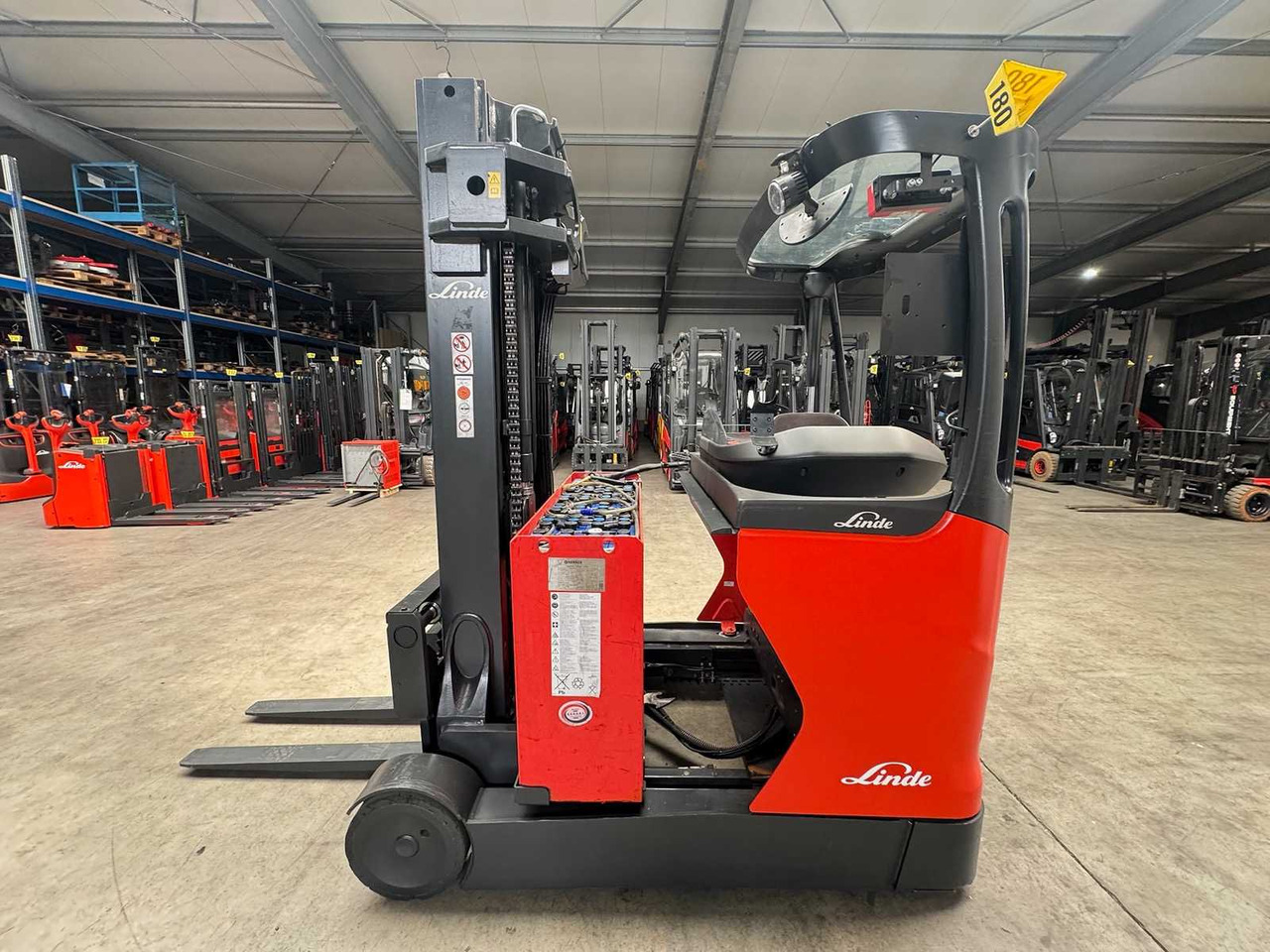 2018 LINDE R20 2,000KG TRIPLEX 505CM RAVAS SCALE ELECTRIC FORKLIFT REACH TRUCK - Gabelstapler: das Bild 5 2018 LINDE R20 2,000KG TRIPLEX 505CM RAVAS SCALE ELECTRIC FORKLIFT REACH TRUCK - Gabelstapler: das Bild 5