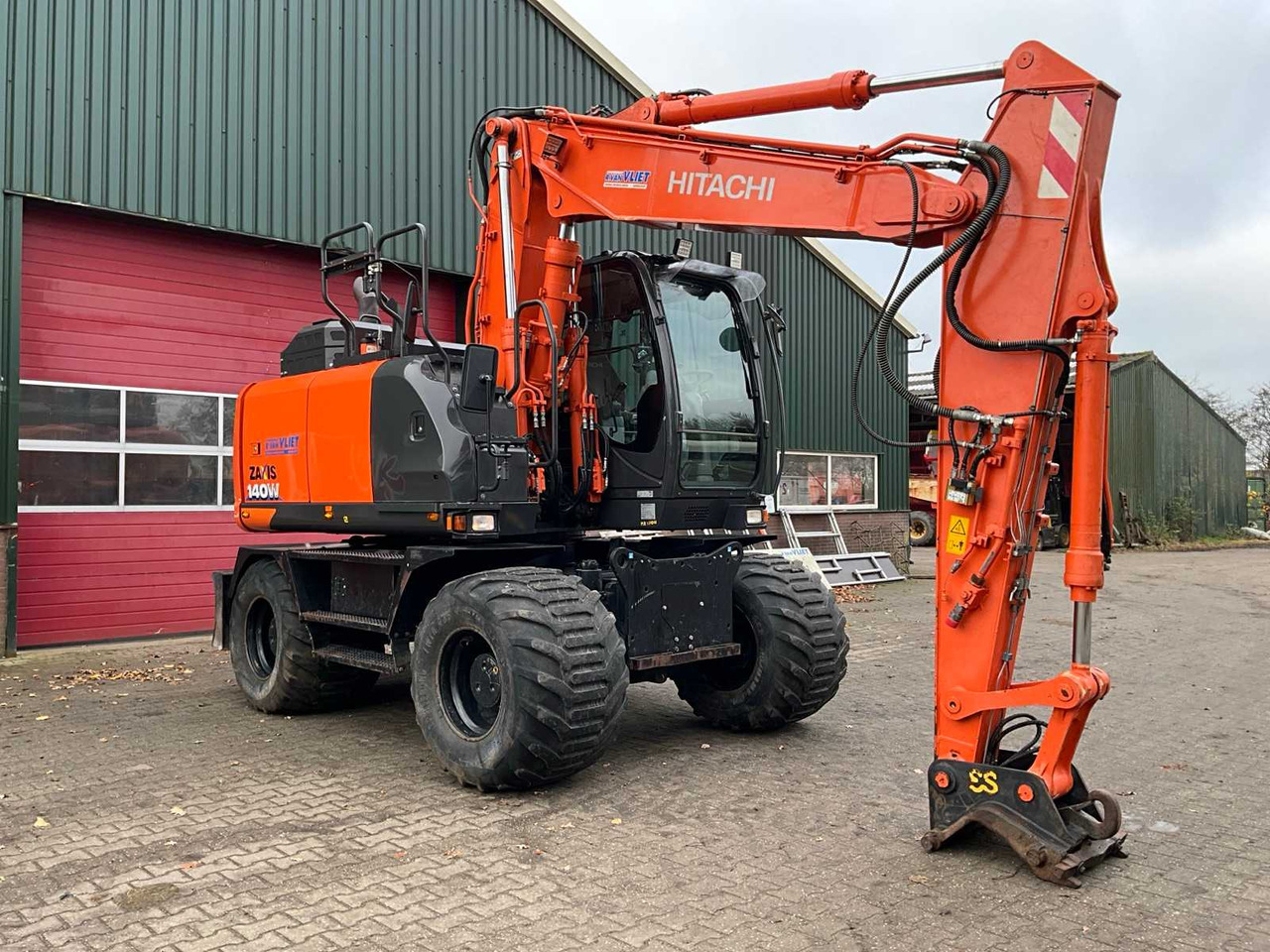 2019 HITACHI WHEELED EXCAVATOR - Mobilbagger: das Bild 4 2019 HITACHI WHEELED EXCAVATOR - Mobilbagger: das Bild 4