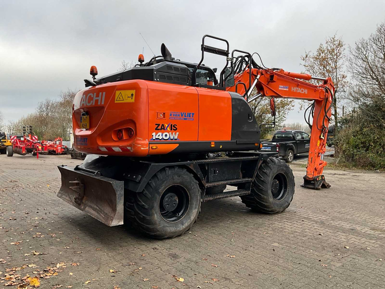 2019 HITACHI WHEELED EXCAVATOR - Mobilbagger: das Bild 5 2019 HITACHI WHEELED EXCAVATOR - Mobilbagger: das Bild 5