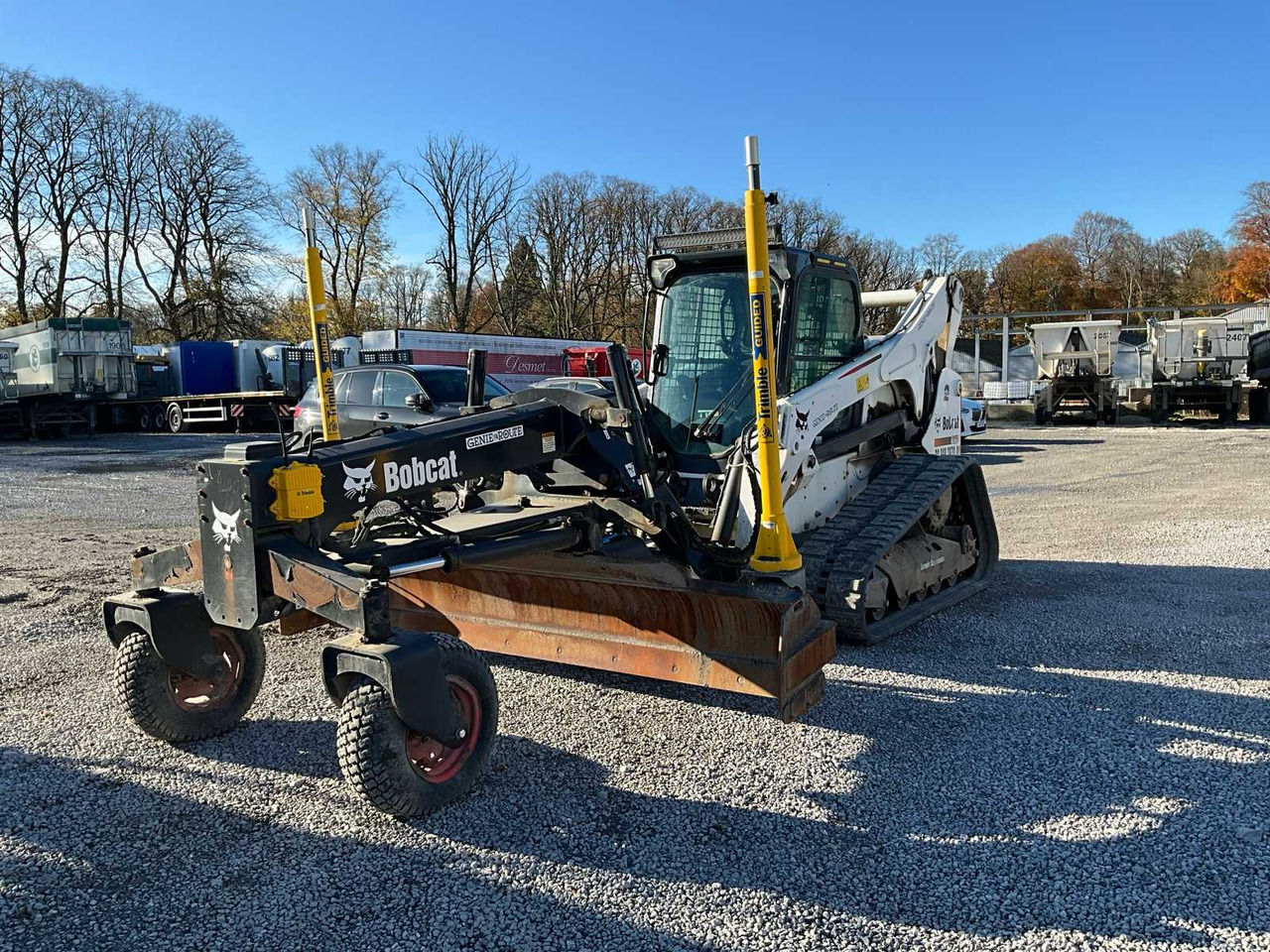 2020 BOBCAT T 870 + TRIMBLE GUIDED + GRADER 108 - Deltalader: das Bild 1 2020 BOBCAT T 870 + TRIMBLE GUIDED + GRADER 108 - Deltalader: das Bild 1