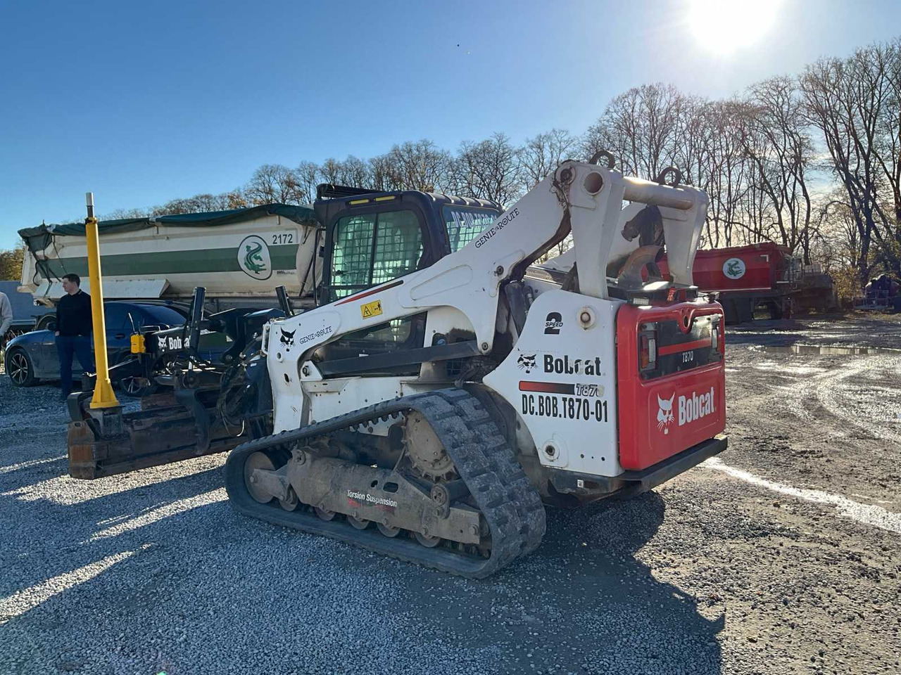 2020 BOBCAT T 870 + TRIMBLE GUIDED + GRADER 108 - Deltalader: das Bild 3 2020 BOBCAT T 870 + TRIMBLE GUIDED + GRADER 108 - Deltalader: das Bild 3