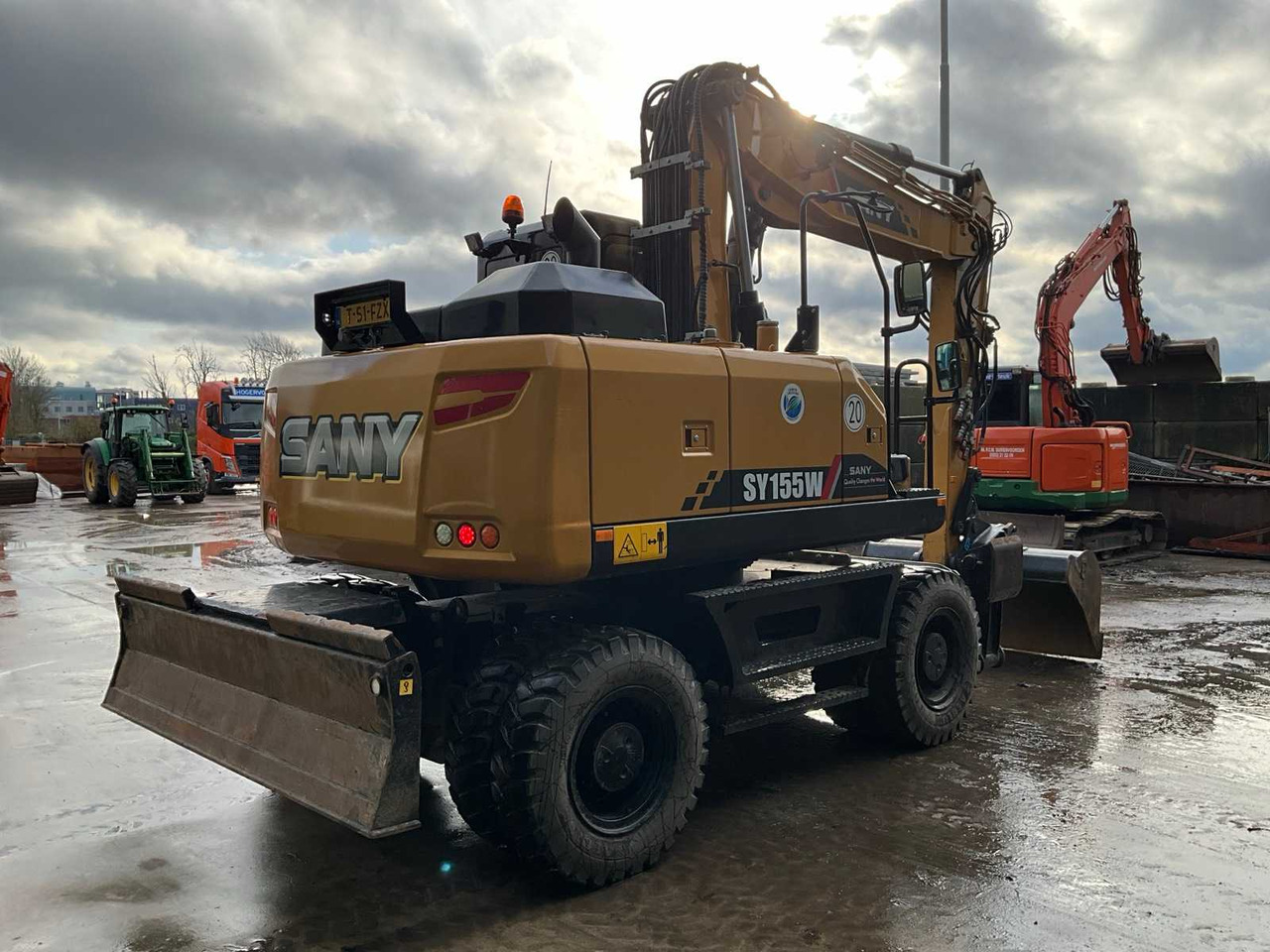 2023 SANY SY155W WHEELED EXCAVATOR - Mobilbagger: das Bild 4 2023 SANY SY155W WHEELED EXCAVATOR - Mobilbagger: das Bild 4