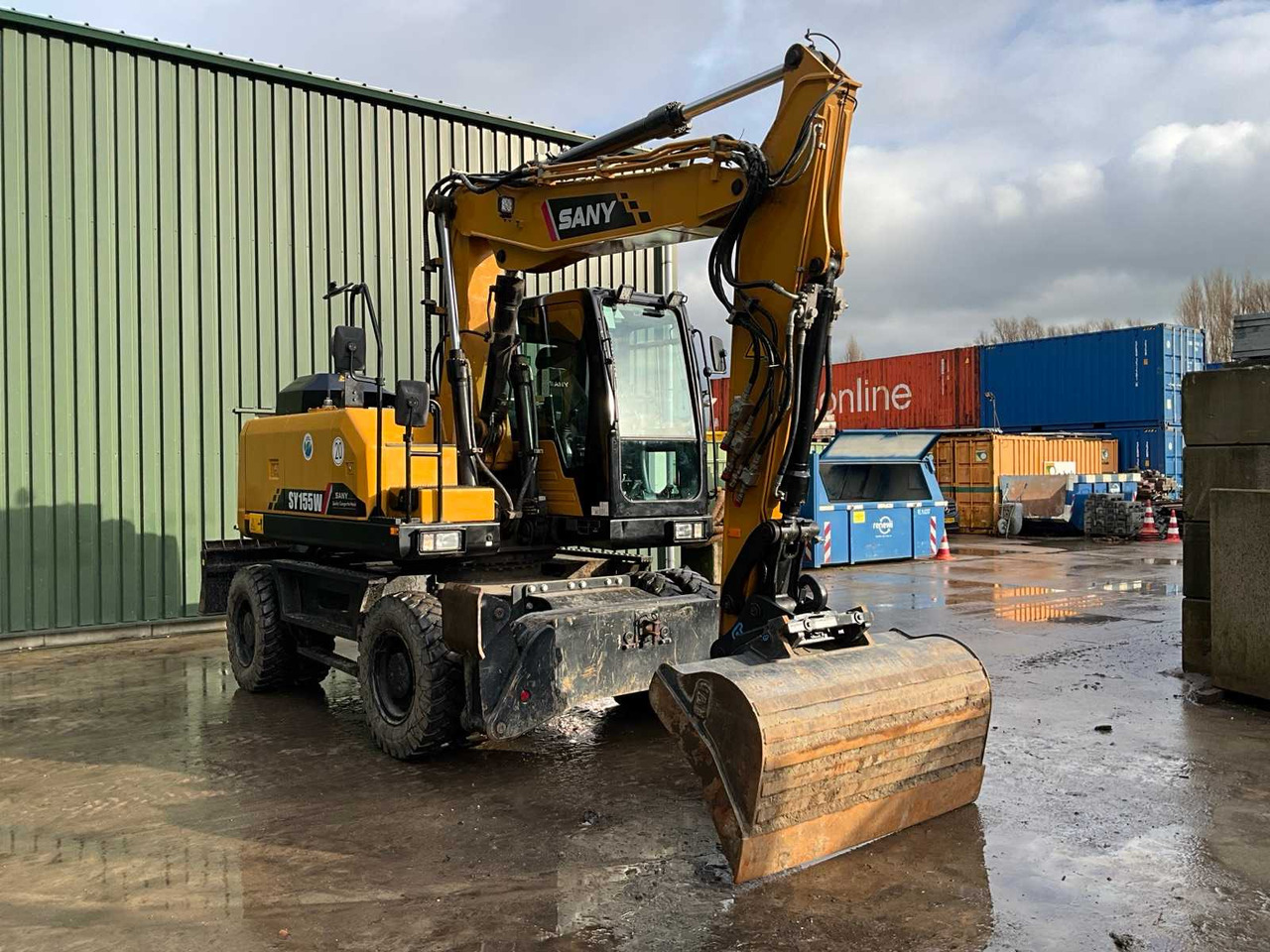 2023 SANY SY155W WHEELED EXCAVATOR - Mobilbagger: das Bild 2 2023 SANY SY155W WHEELED EXCAVATOR - Mobilbagger: das Bild 2