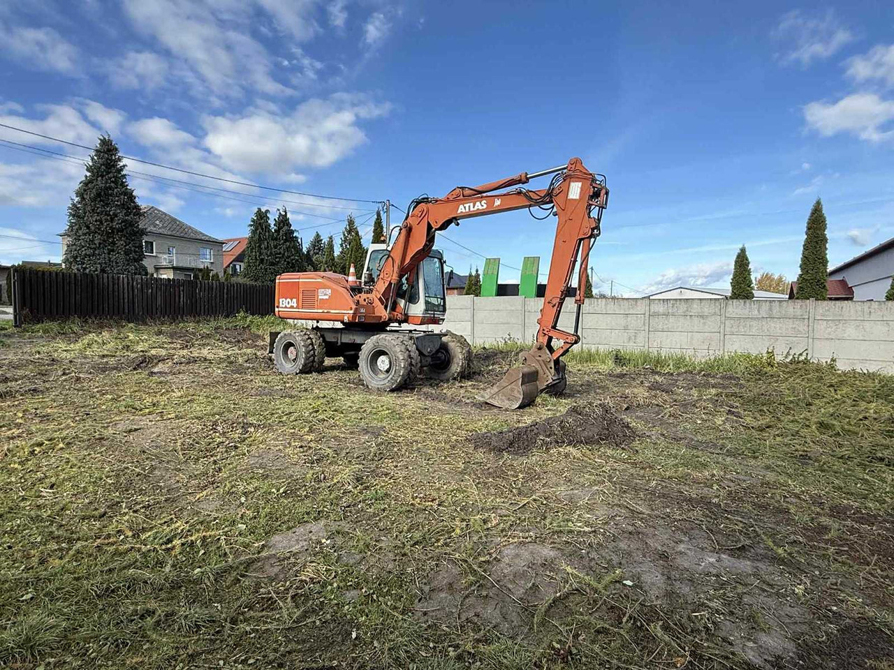 ATLAS 1304 WHEELED EXCAVATOR - Mobilbagger: das Bild 3 ATLAS 1304 WHEELED EXCAVATOR - Mobilbagger: das Bild 3