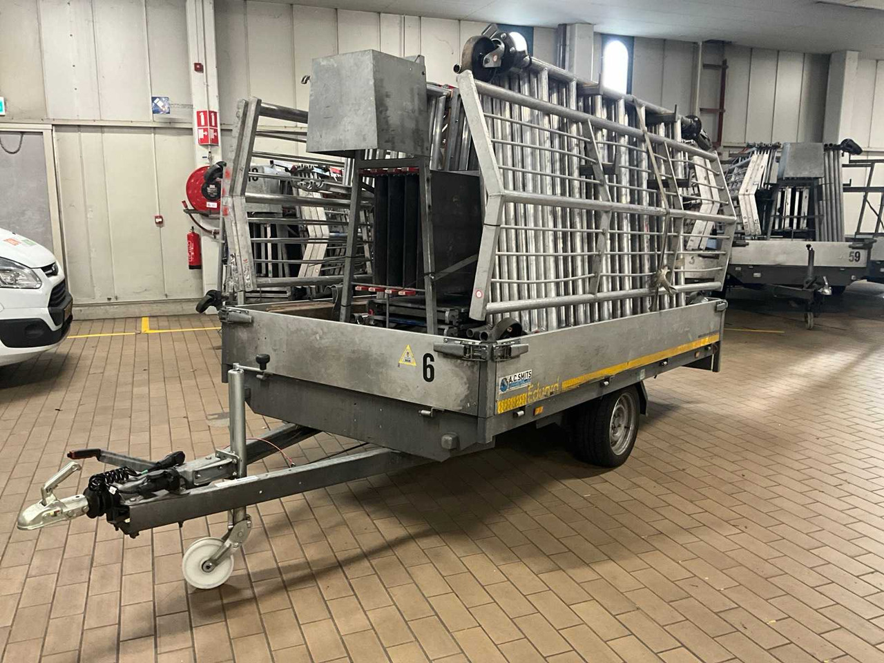 2022 EDUARD P3 SCAFFOLDING TRAILER, 12-WBN-3 - Anhänger: das Bild 1 2022 EDUARD P3 SCAFFOLDING TRAILER, 12-WBN-3 - Anhänger: das Bild 1