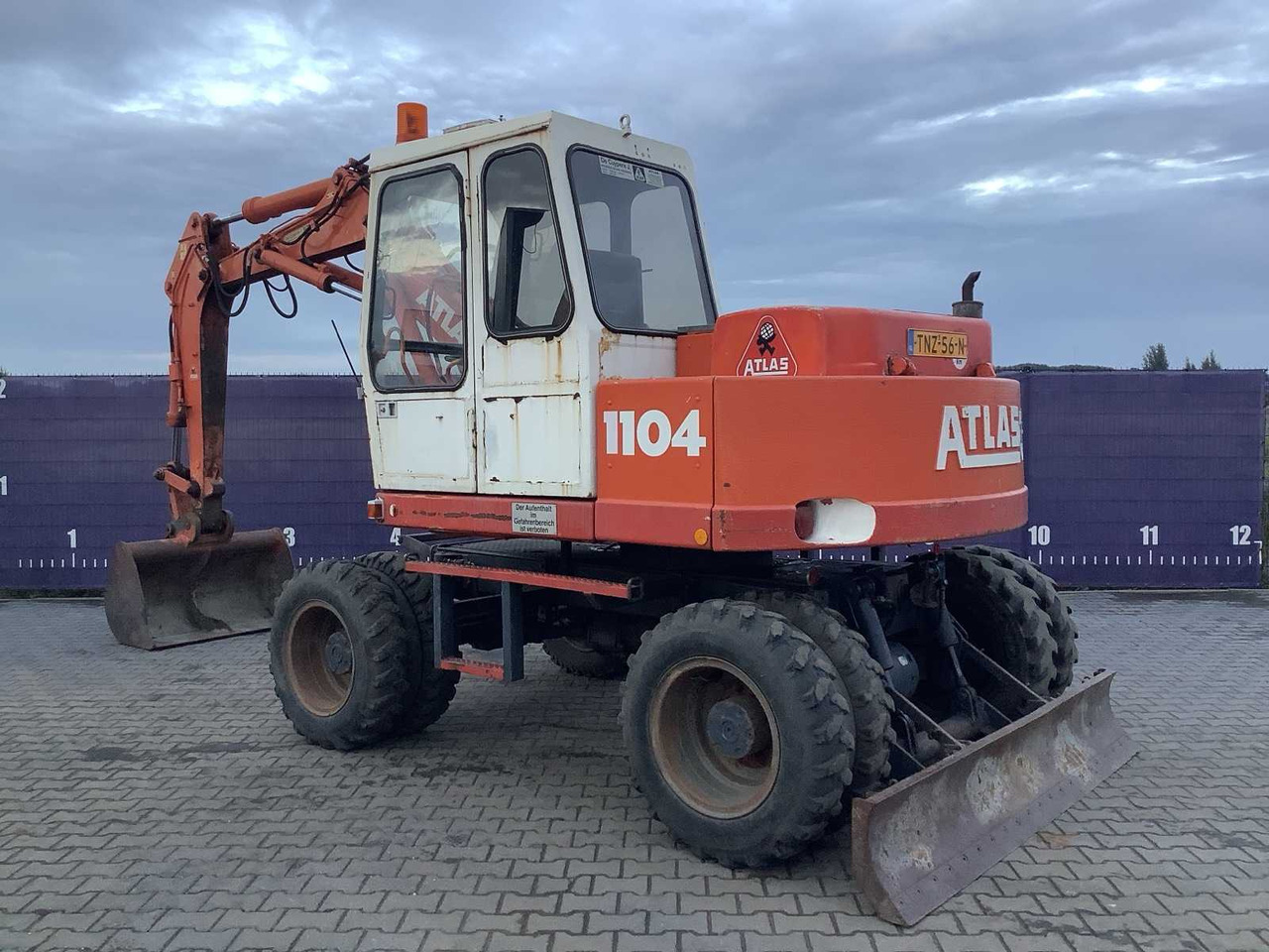 Atlas 1104 - Mobilbagger: das Bild 3 Atlas 1104 - Mobilbagger: das Bild 3