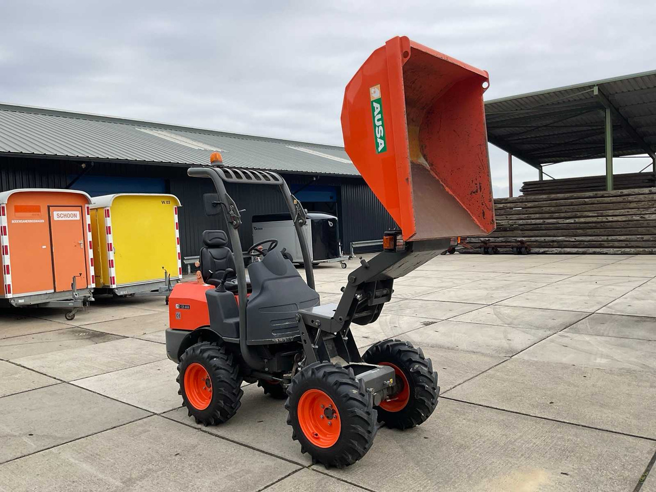 Muldenkipper/ Dumper Ausa D 120 AHA: das Bild 18